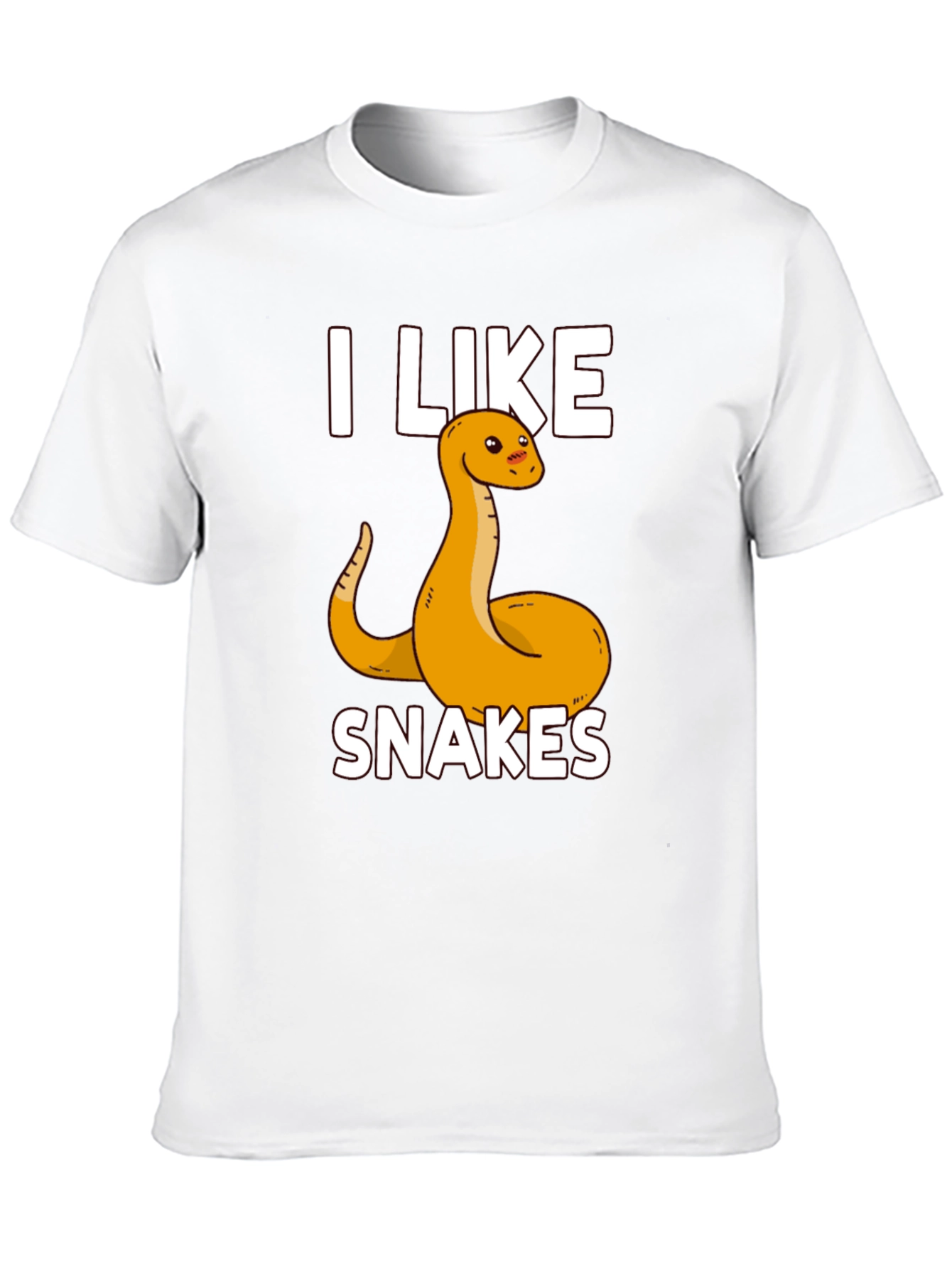 I Like Snakes T-Shirt - Funny Reptile Lover Tee