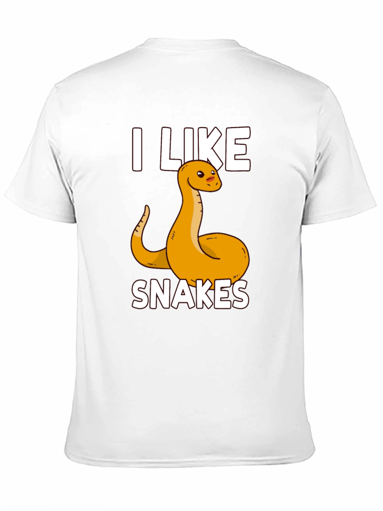 I Like Snakes T-Shirt - Funny Reptile Lover Tee