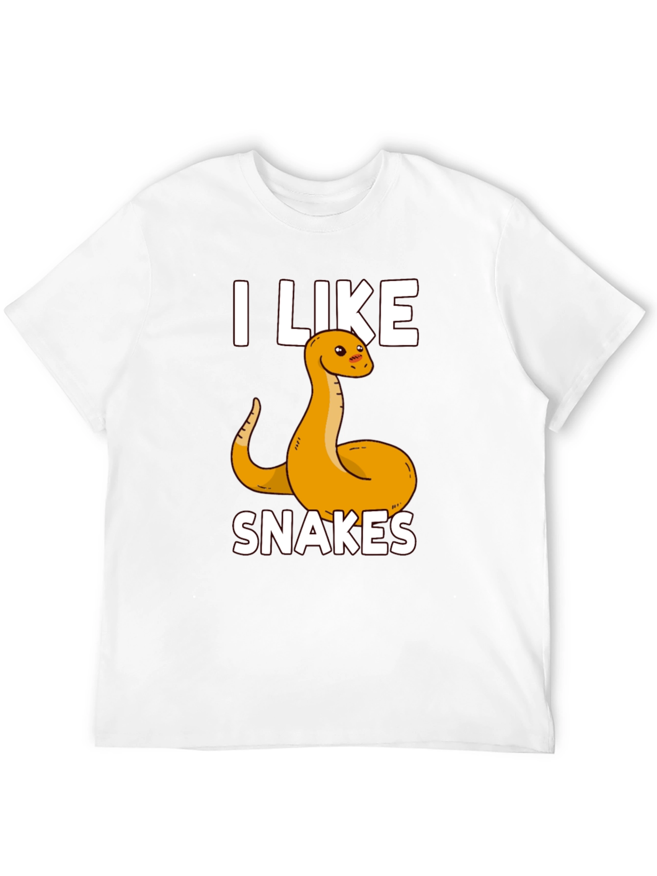 I Like Snakes T-Shirt - Funny Reptile Lover Tee