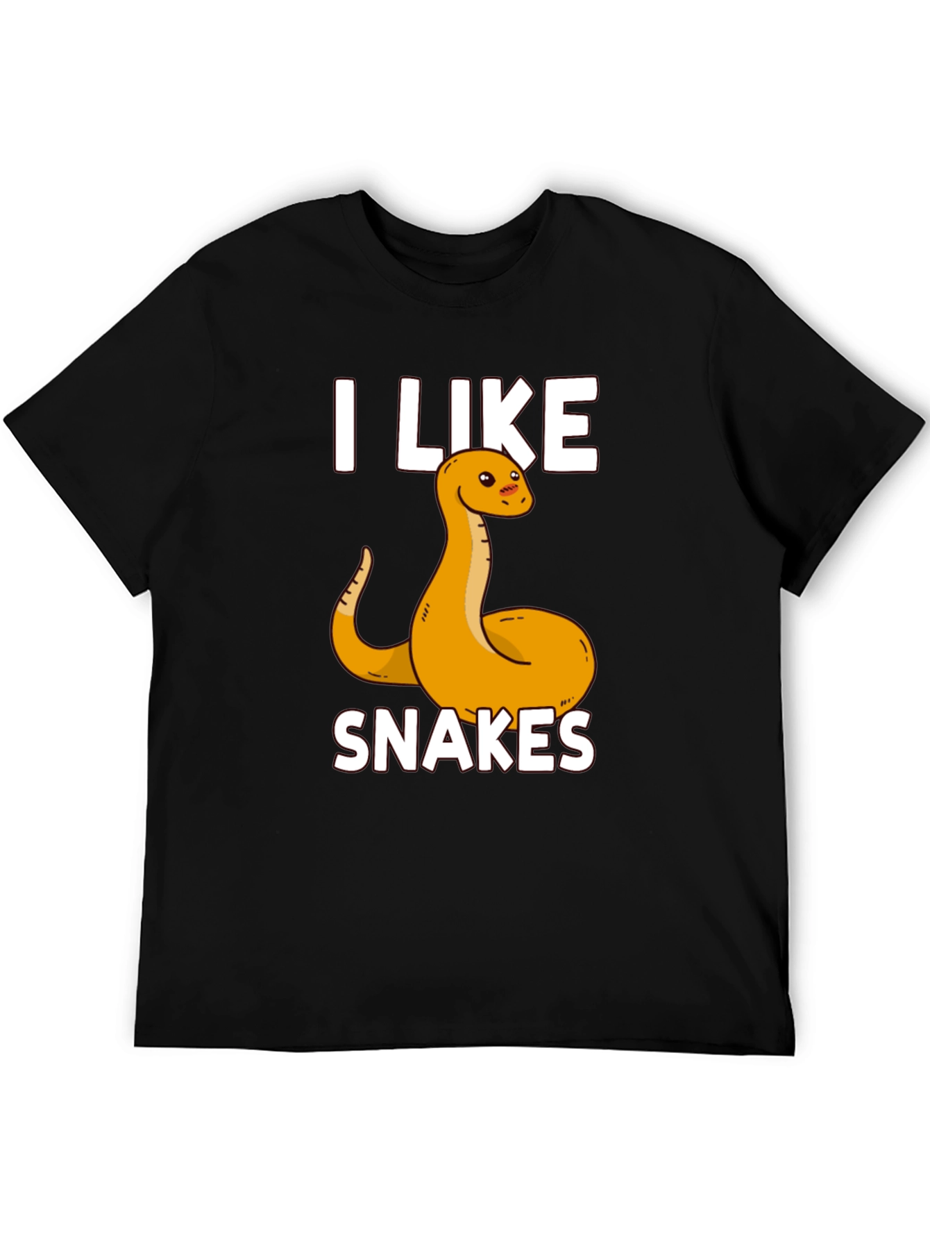 I Like Snakes T-Shirt - Funny Reptile Lover Tee