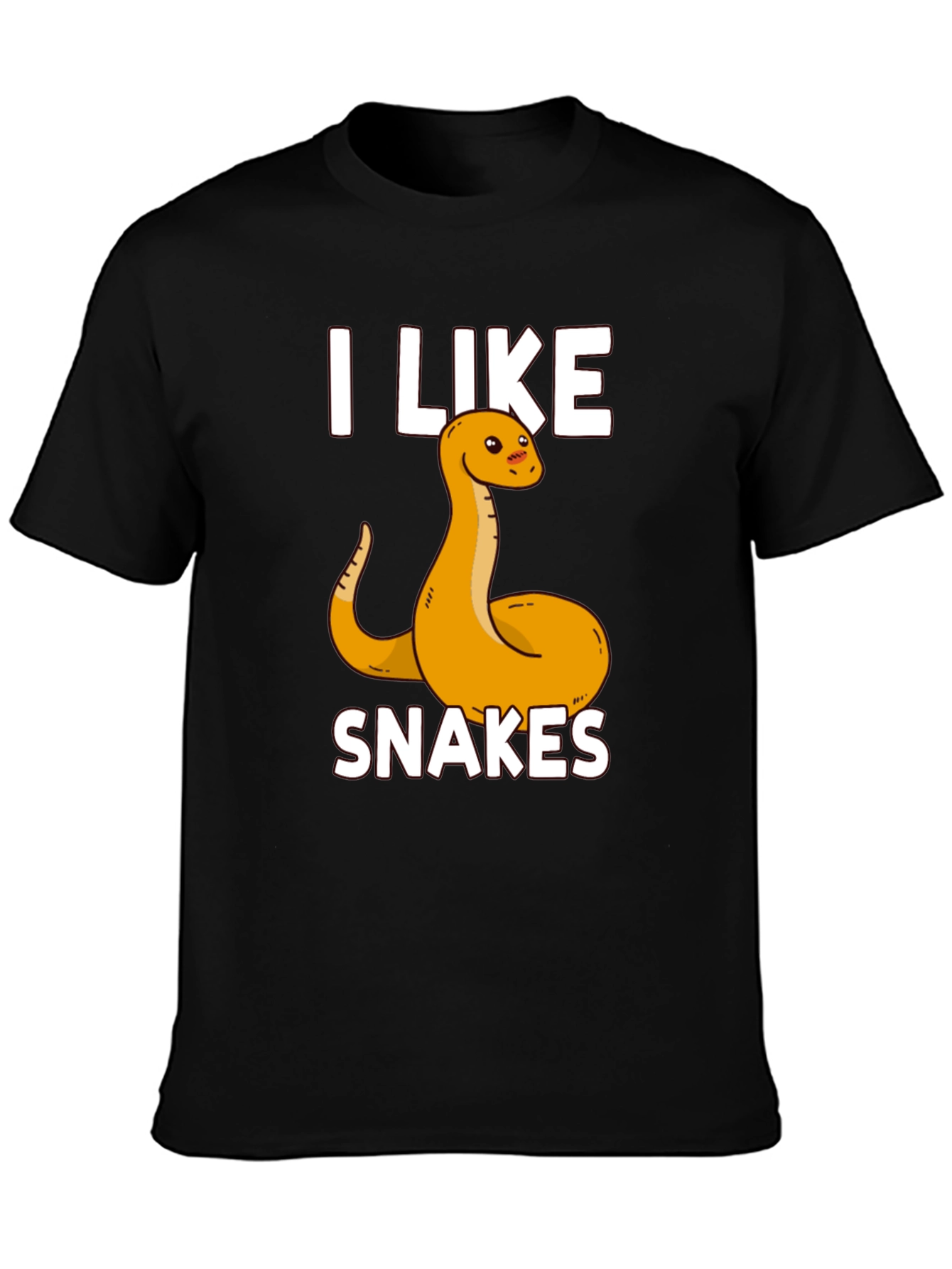 I Like Snakes T-Shirt - Funny Reptile Lover Tee