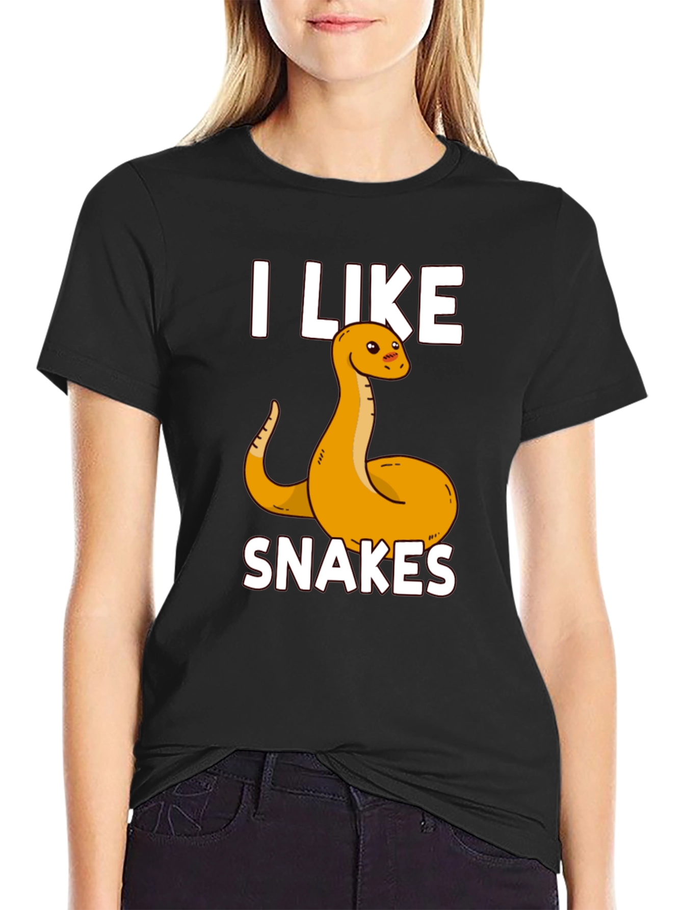 I Like Snakes T-Shirt - Funny Reptile Lover Tee