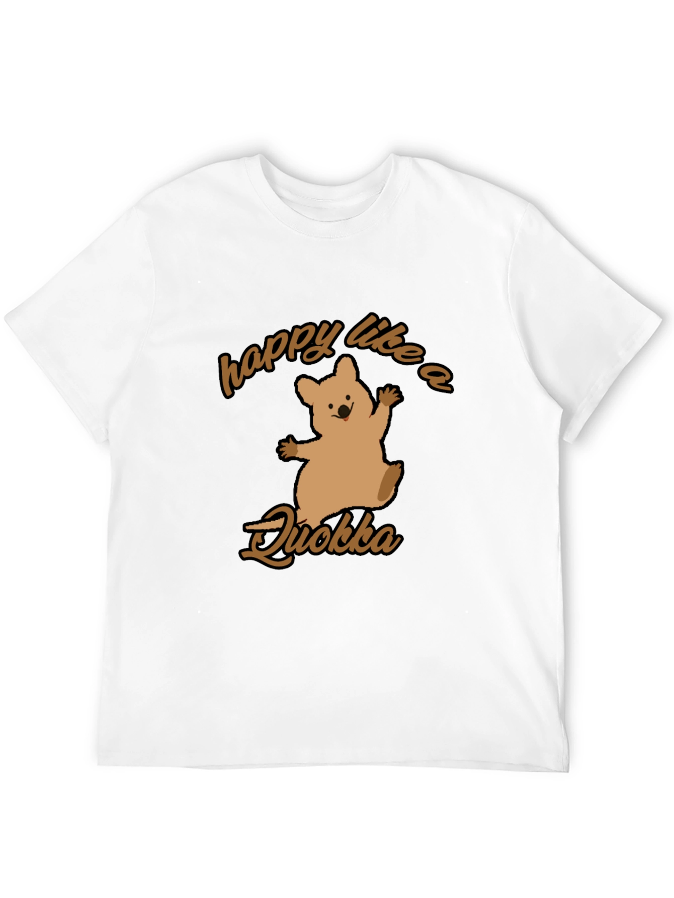 Happy Quokka T-Shirt - Cute Australian Animal Tee