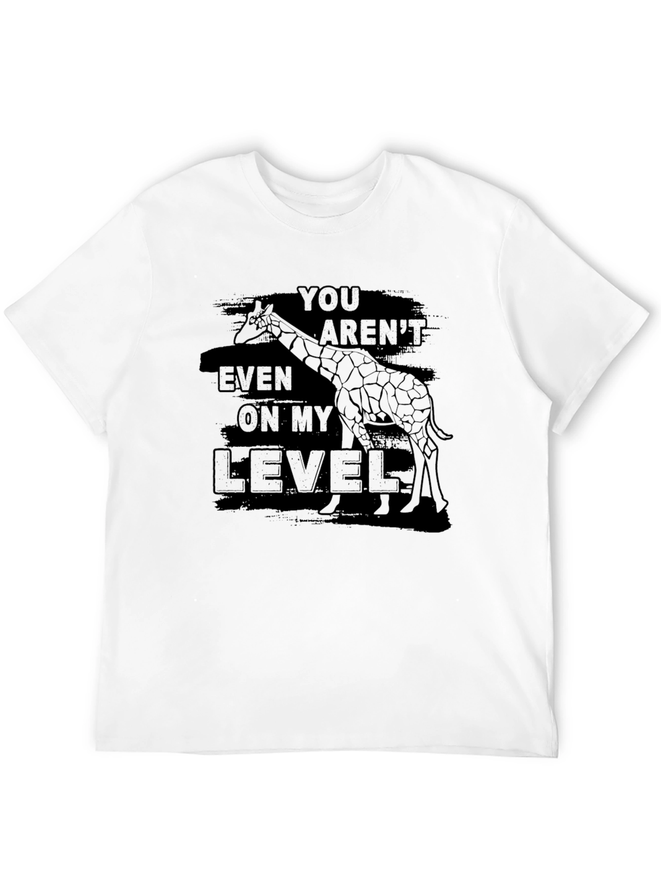 Giraffe Level T-Shirt - Funny Sarcastic Tee