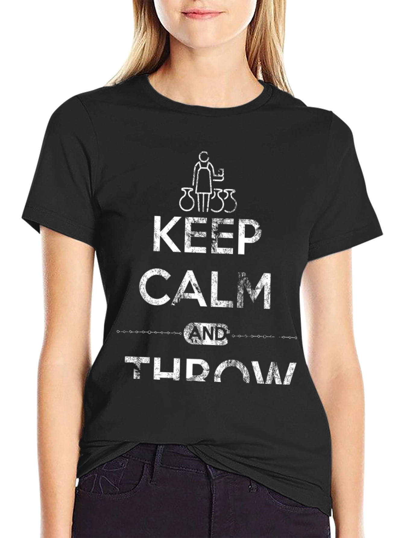 Keep Calm and Throw Pottery T-Shirt