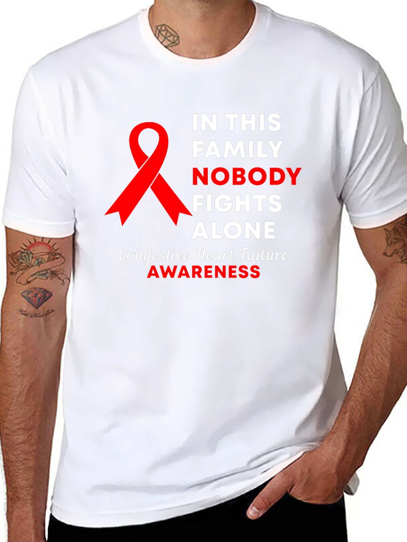 Congestive Heart Failure Awareness T-Shirt