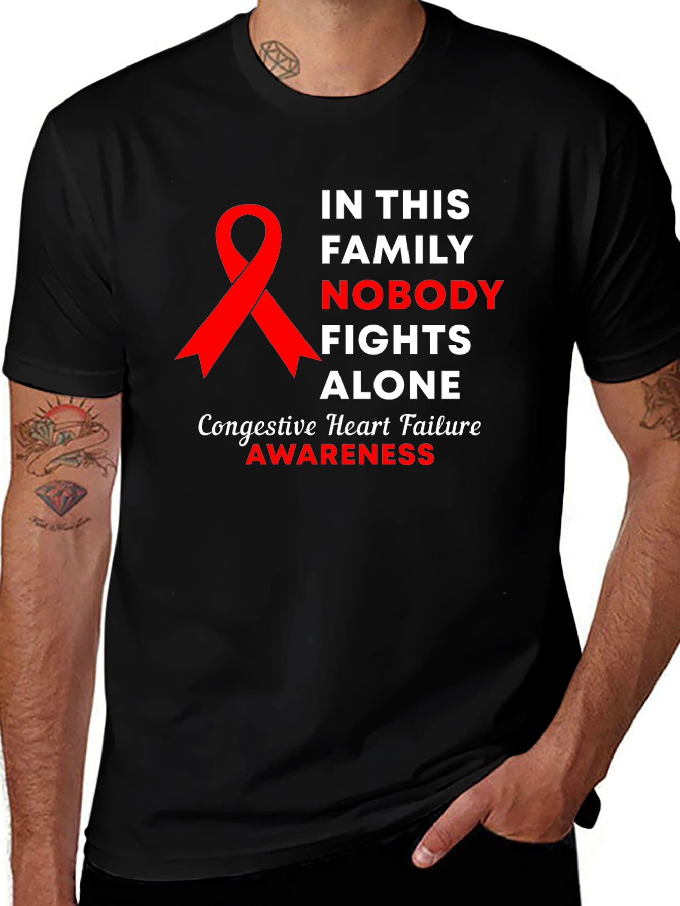 Congestive Heart Failure Awareness T-Shirt