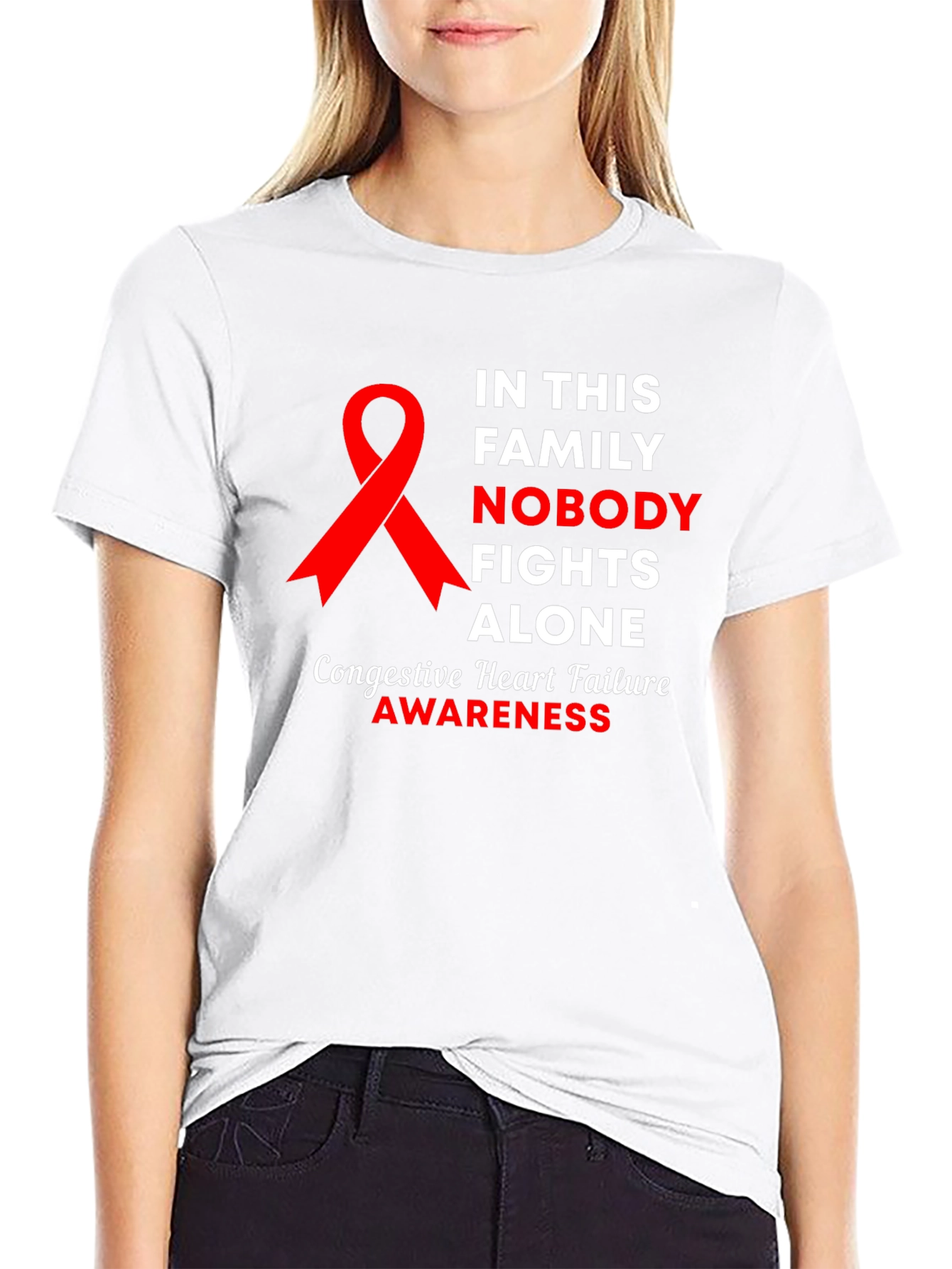 Congestive Heart Failure Awareness T-Shirt