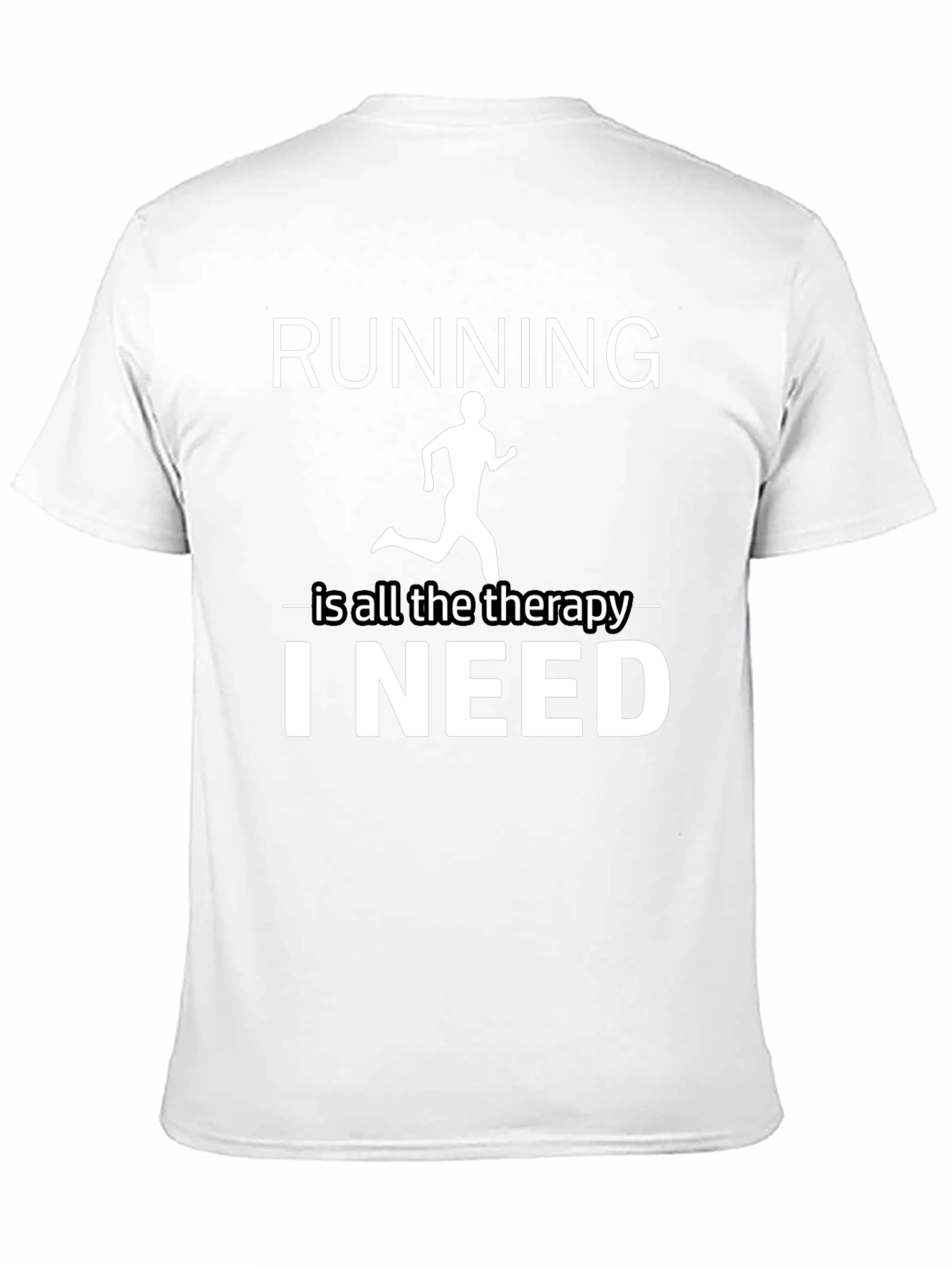 Running is Therapy T-Shirt - Unisex Athletic Apparel