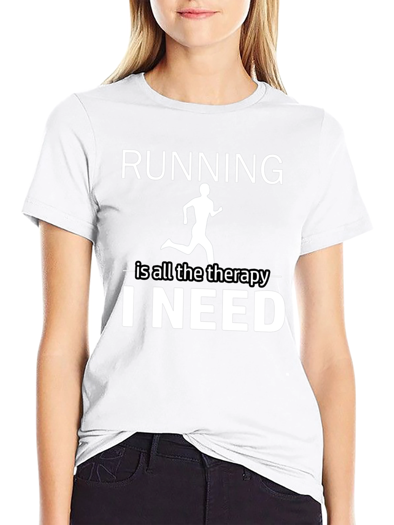 Running is Therapy T-Shirt - Unisex Athletic Apparel