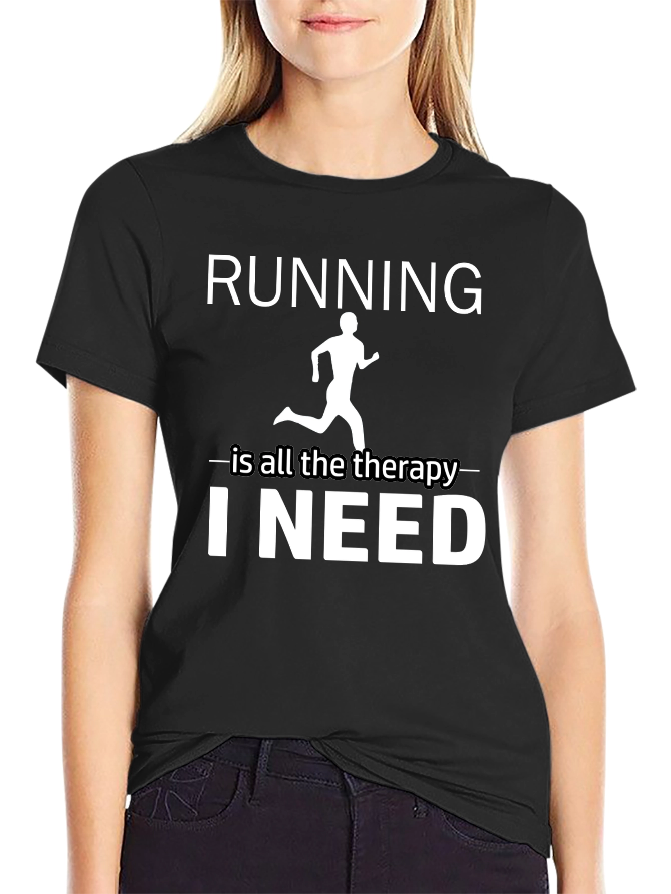 Running is Therapy T-Shirt - Unisex Athletic Apparel