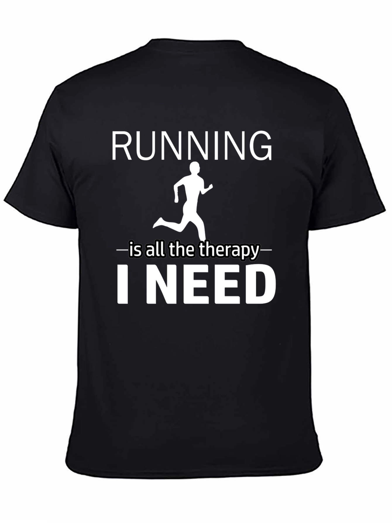 Running is Therapy T-Shirt - Unisex Athletic Apparel