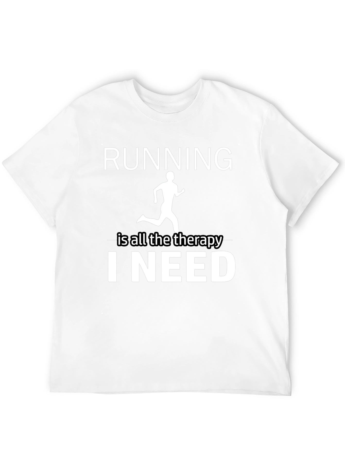 Running is Therapy T-Shirt - Unisex Athletic Apparel