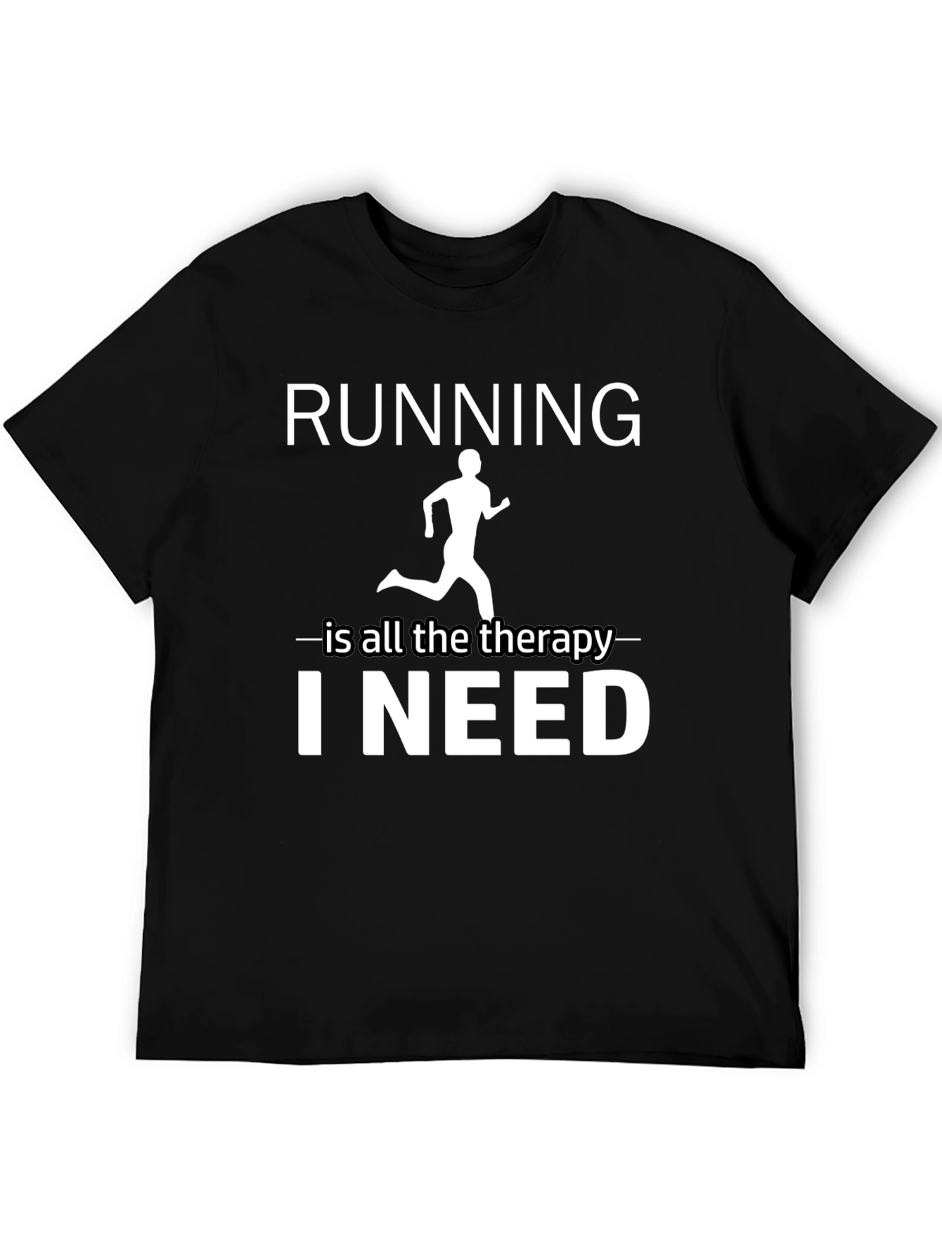 Running is Therapy T-Shirt - Unisex Athletic Apparel