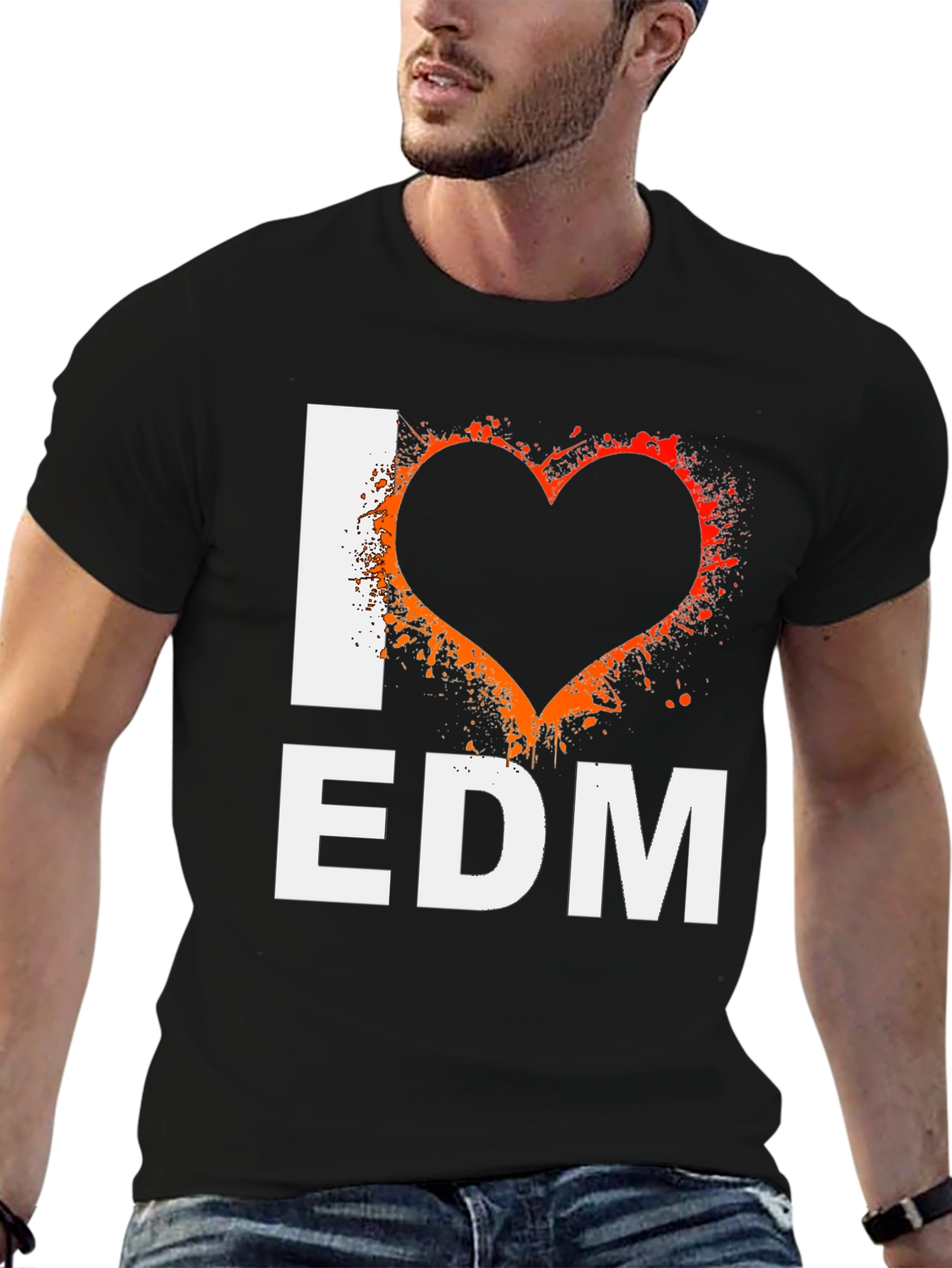 I Heart EDM Graphic T-Shirt