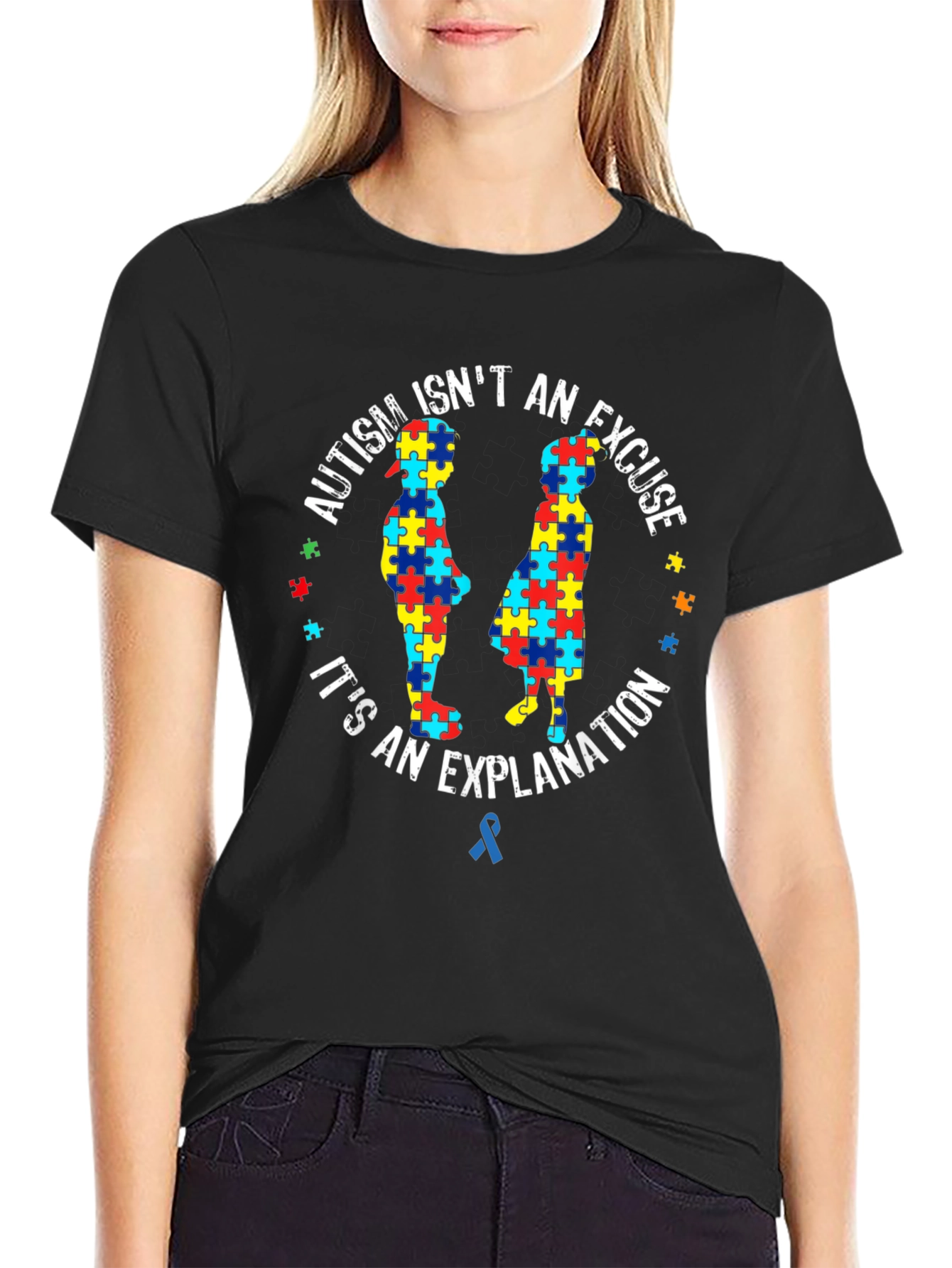 Autism Awareness T-Shirt - Its an Explanation