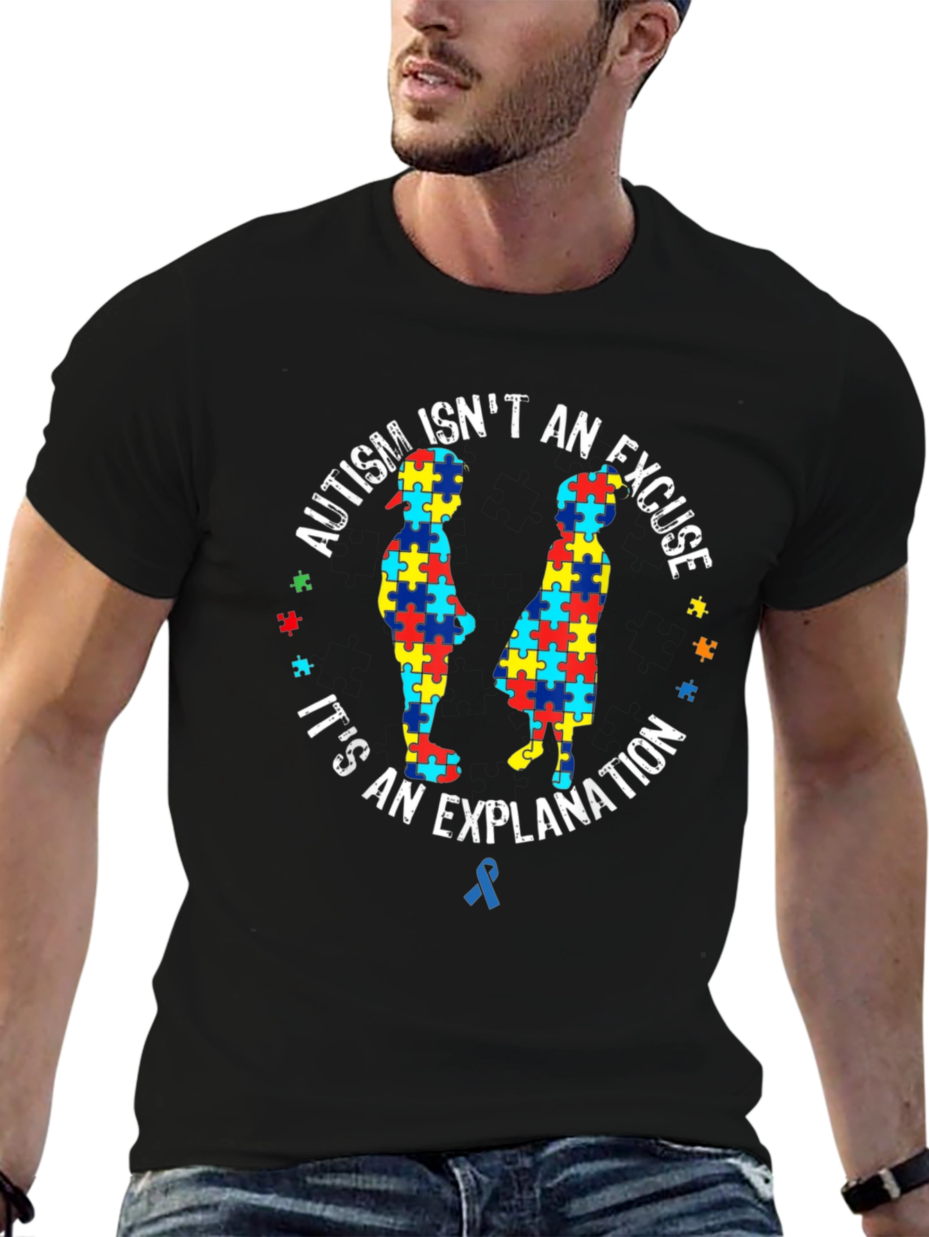 Autism Awareness T-Shirt - Its an Explanation