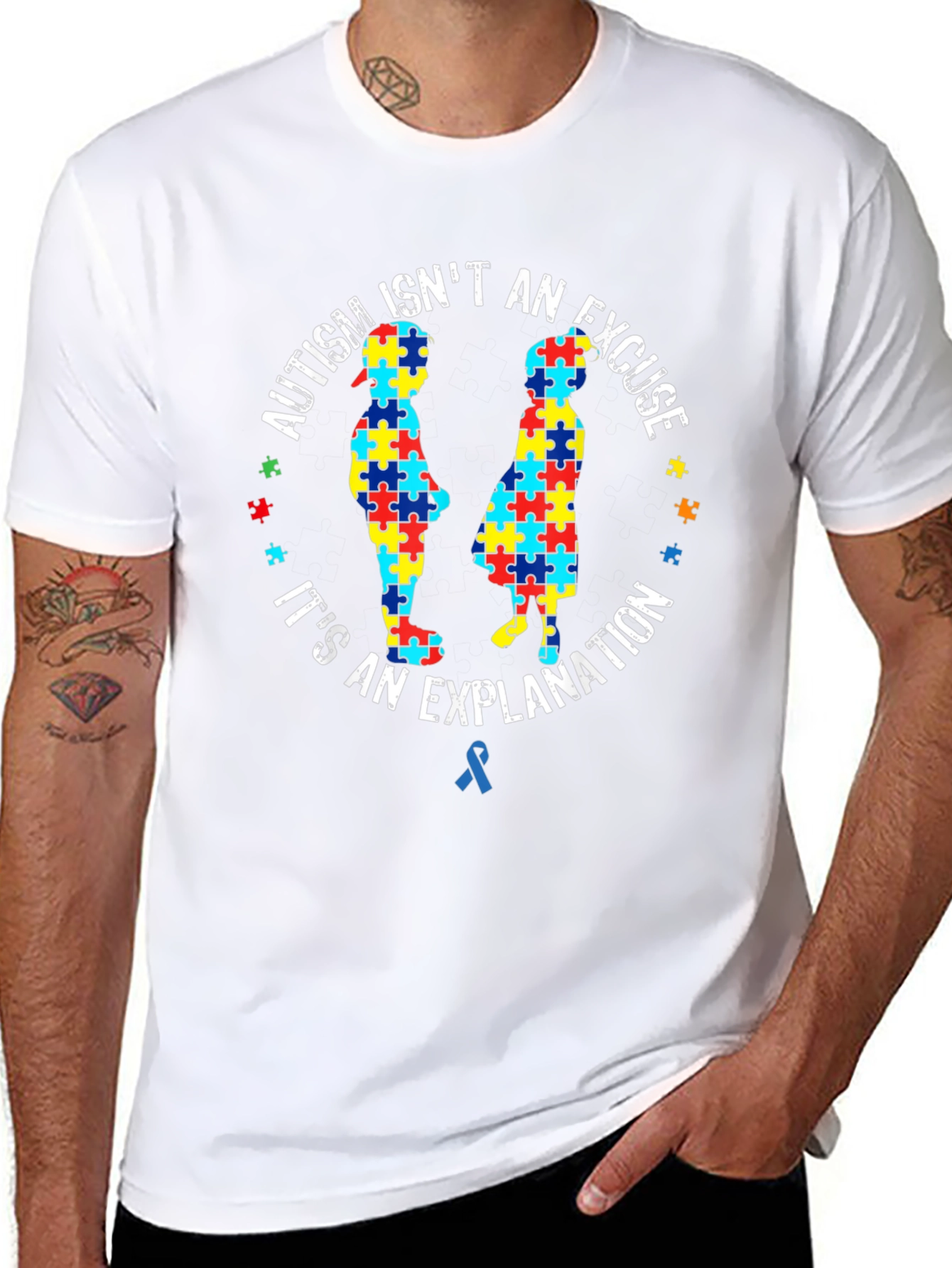 Autism Awareness T-Shirt - Its an Explanation