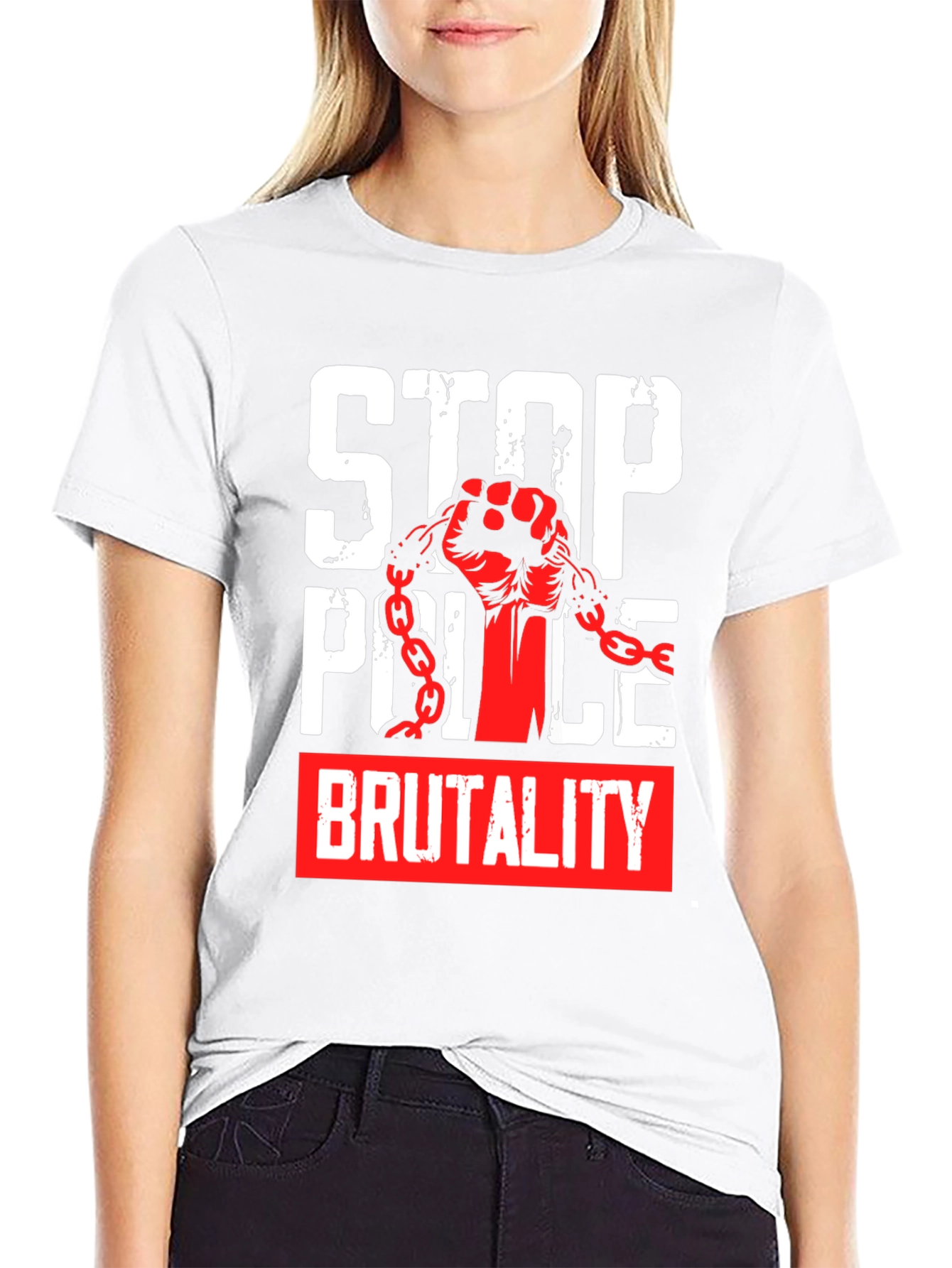 Stop Police Brutality T-Shirt Justice Tee