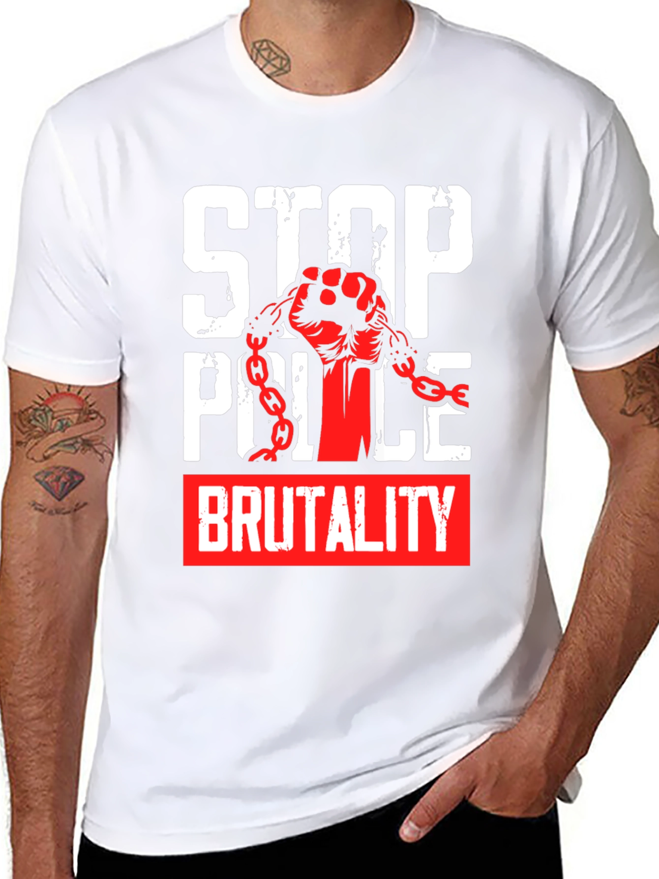 Stop Police Brutality T-Shirt Justice Tee