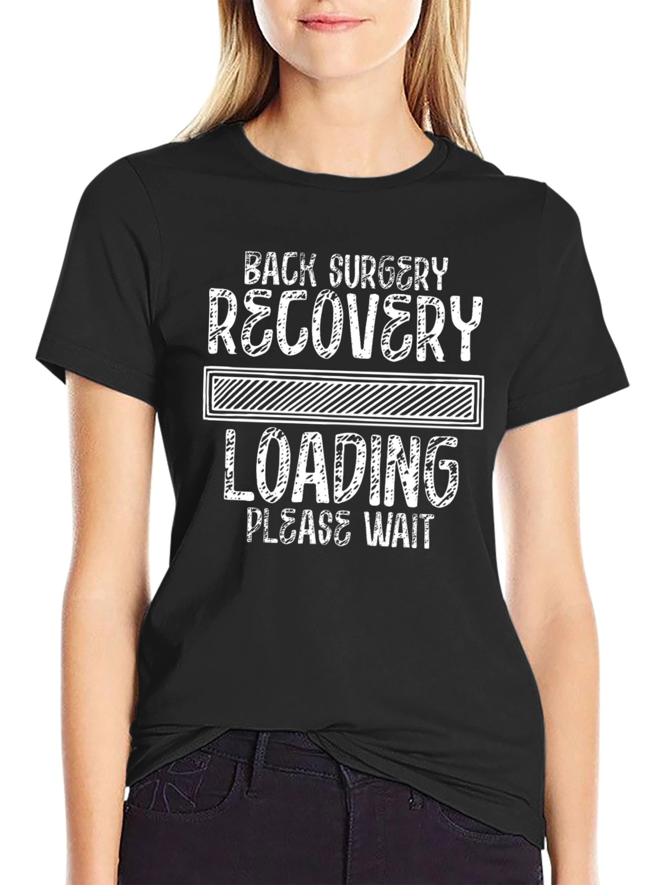 Back Surgery Recovery Loading T-Shirt