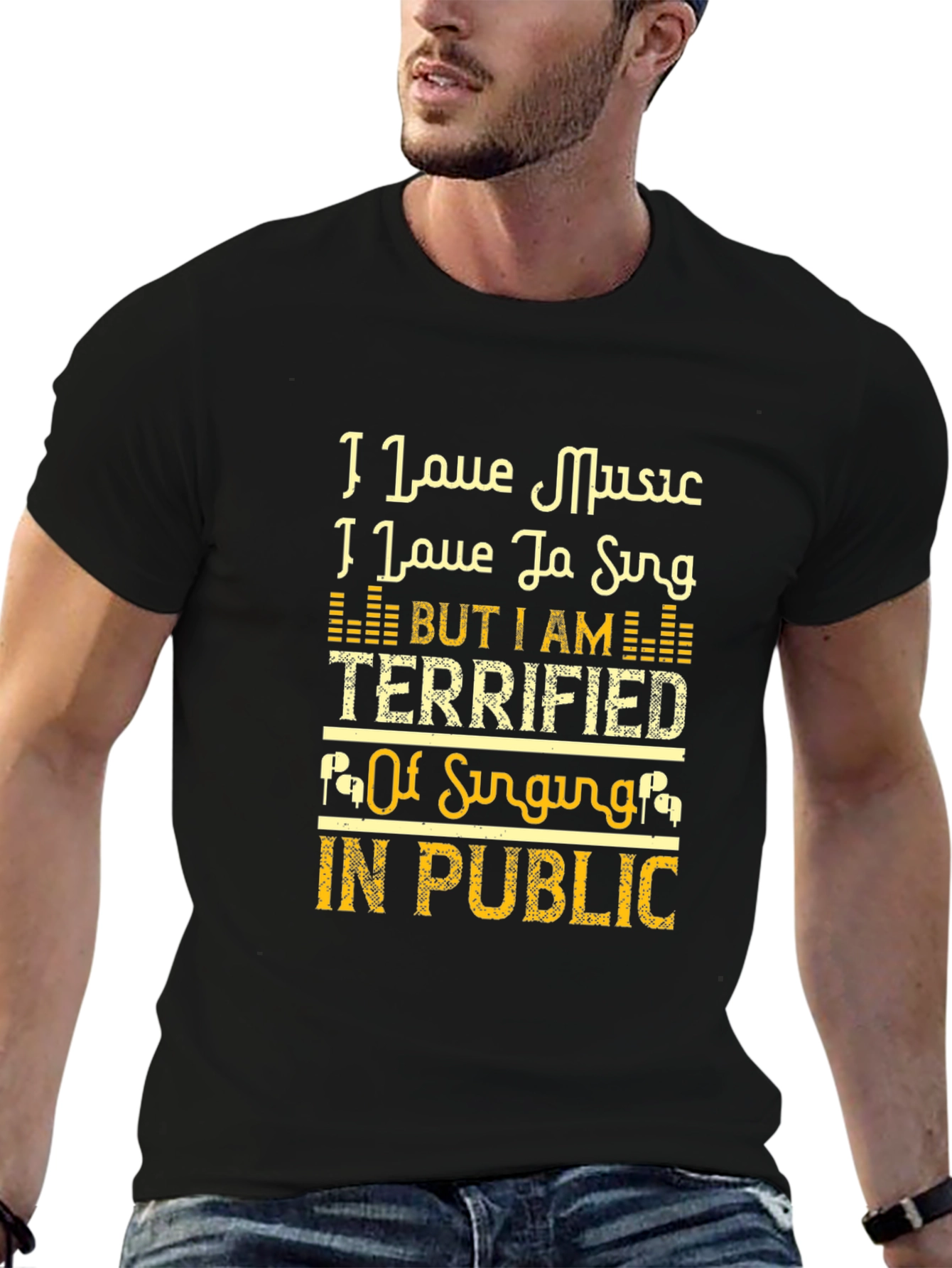 Music Lovers Terrified to Sing T-Shirt