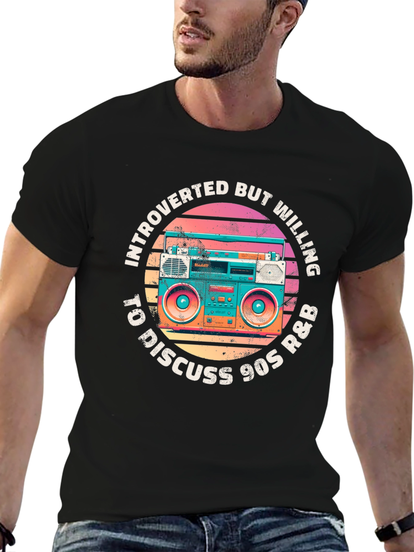 Introverted 90s R&B Music T-Shirt