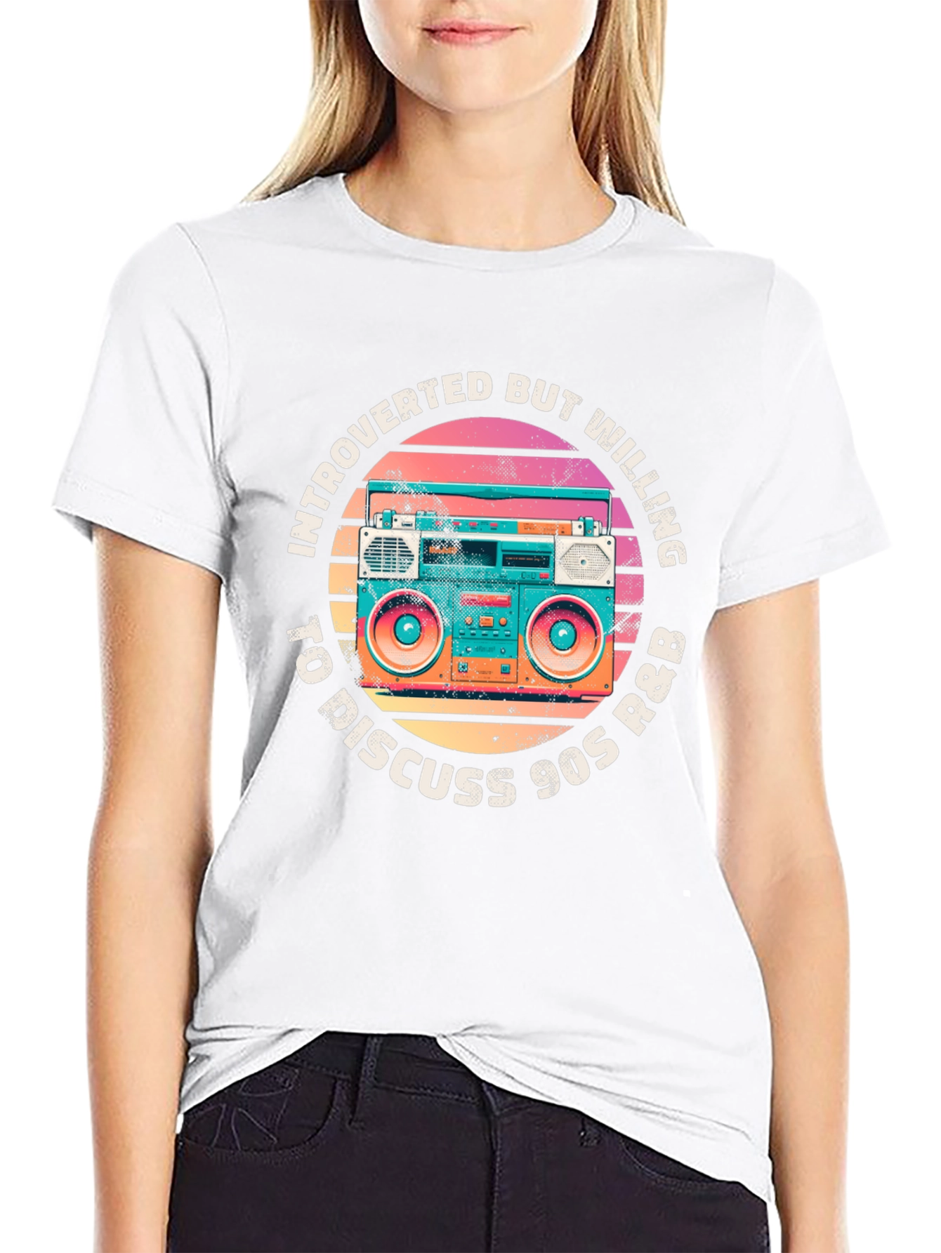 Introverted 90s R&B Music T-Shirt