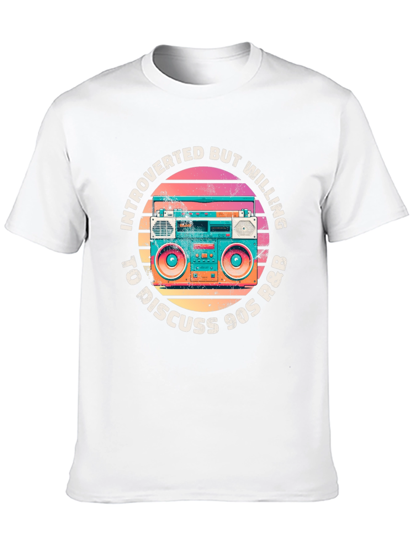 Introverted 90s R&B Music T-Shirt