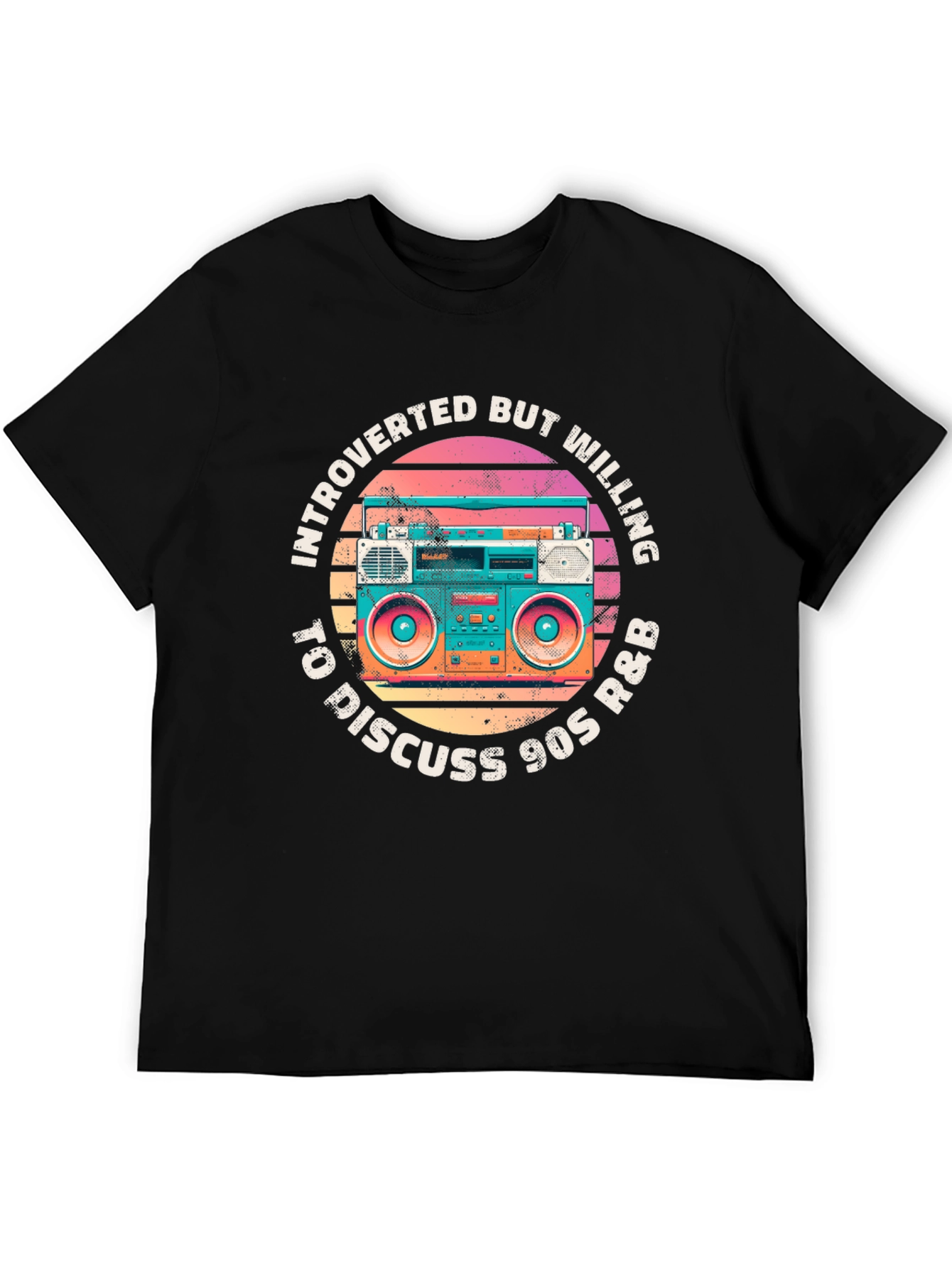 Introverted 90s R&B Music T-Shirt