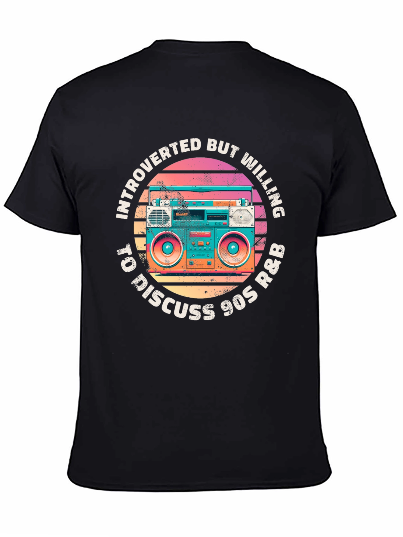 Introverted 90s R&B Music T-Shirt