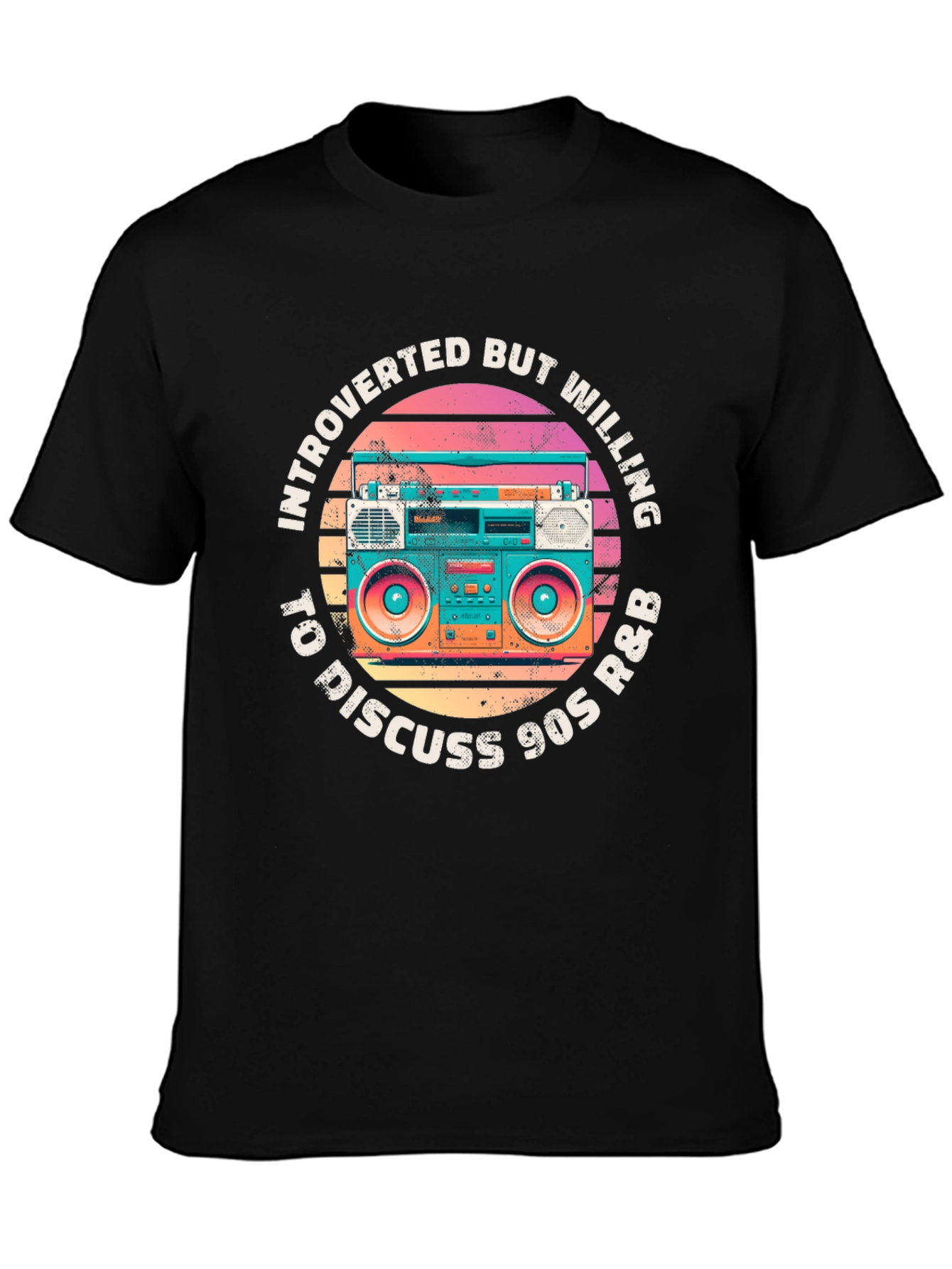 Introverted 90s R&B Music T-Shirt