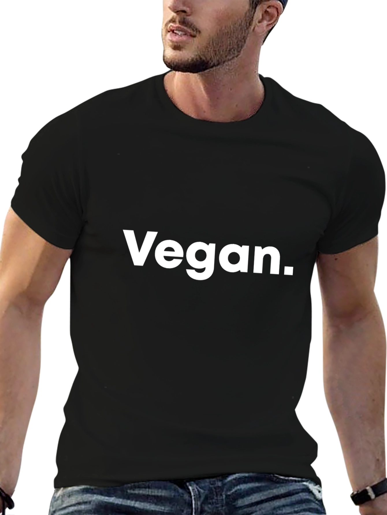 Vegan Graphic Tee - Stylish & Comfortable