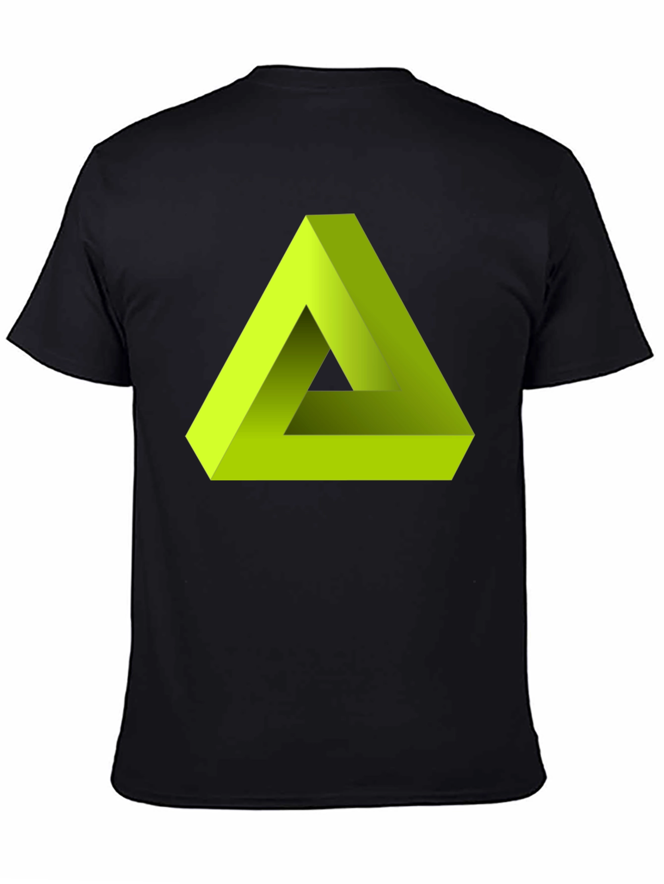 Impossible Triangle Tee - Optical Illusion Shirt