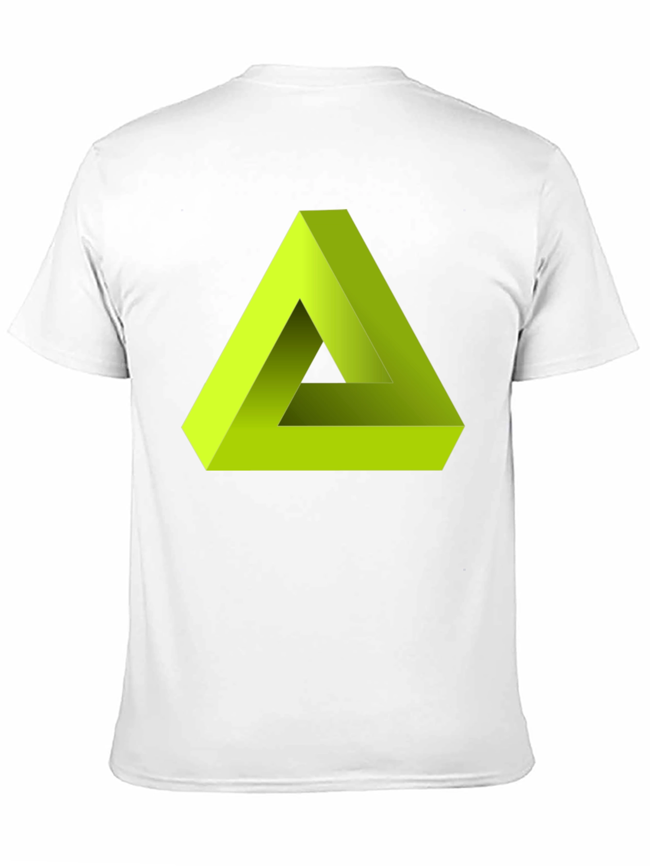 Impossible Triangle Tee - Optical Illusion Shirt