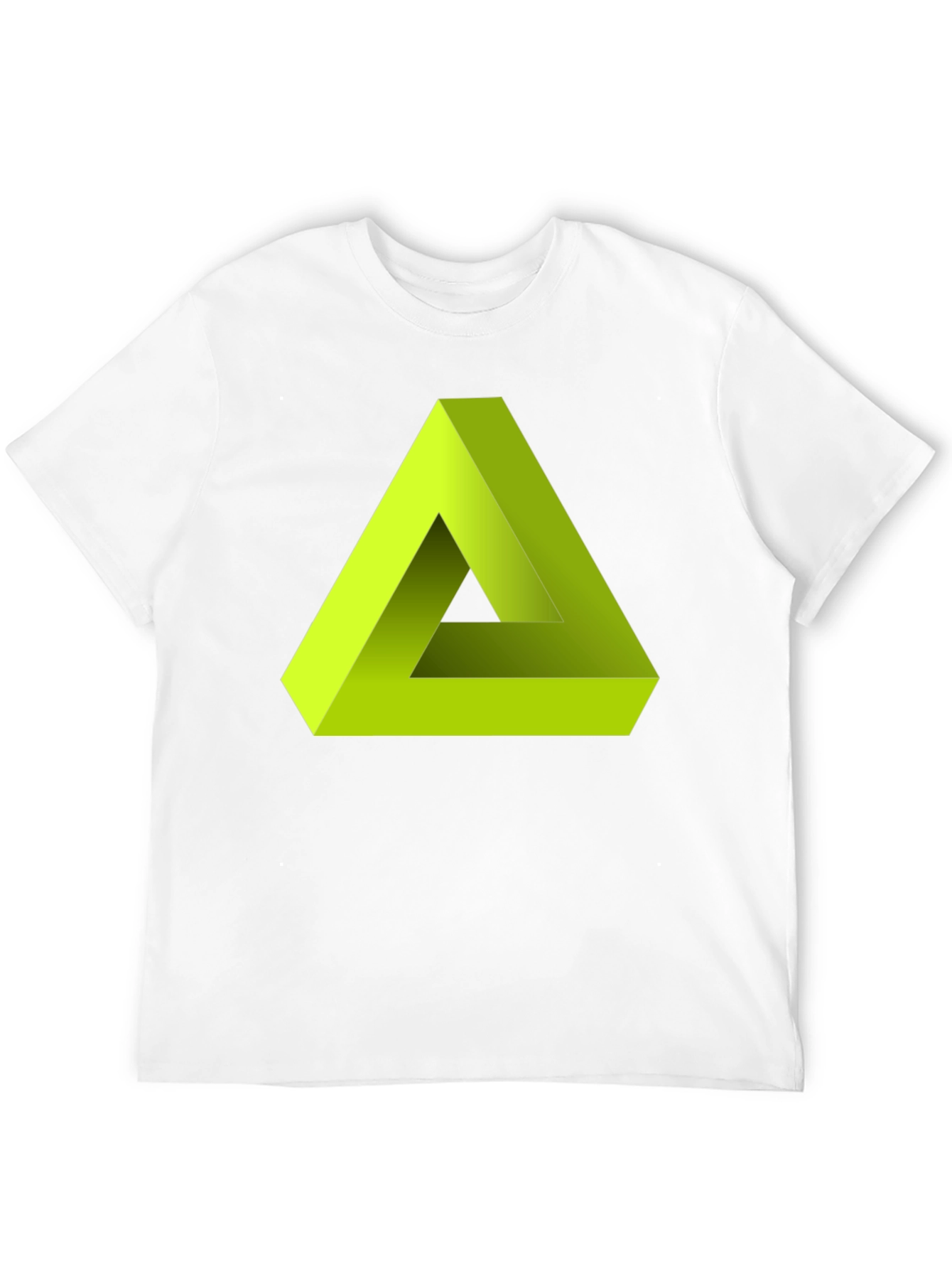 Impossible Triangle Tee - Optical Illusion Shirt