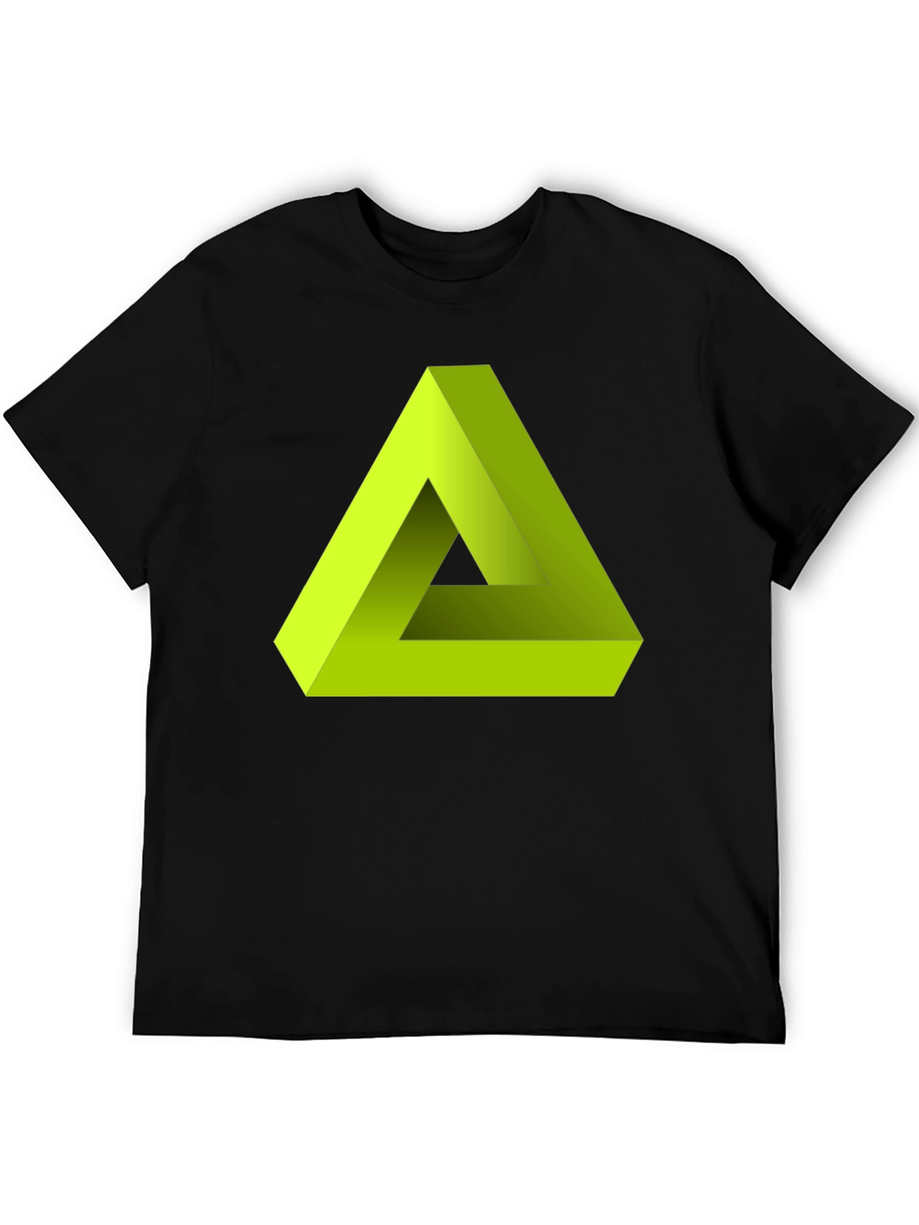 Impossible Triangle Tee - Optical Illusion Shirt