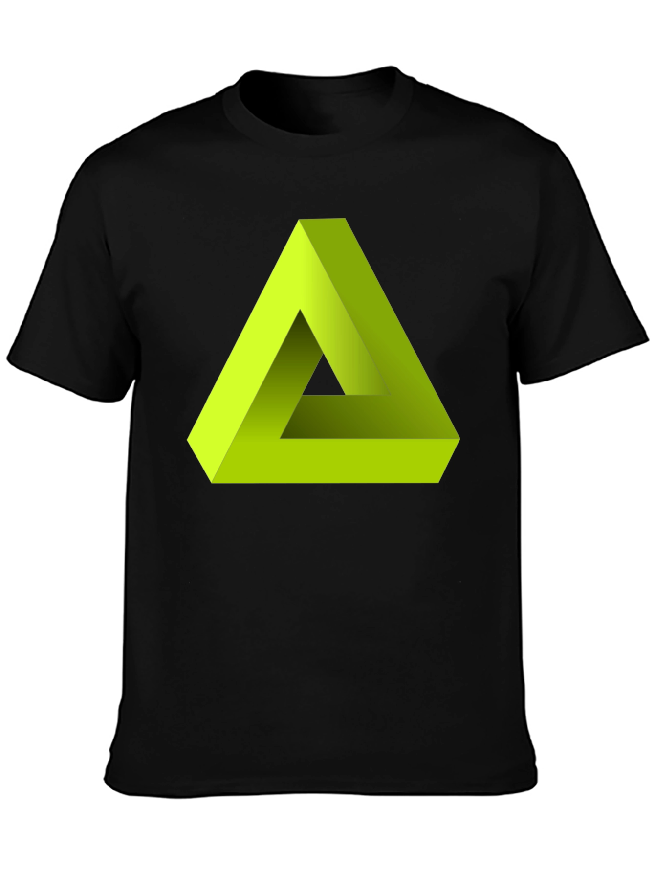 Impossible Triangle Tee - Optical Illusion Shirt