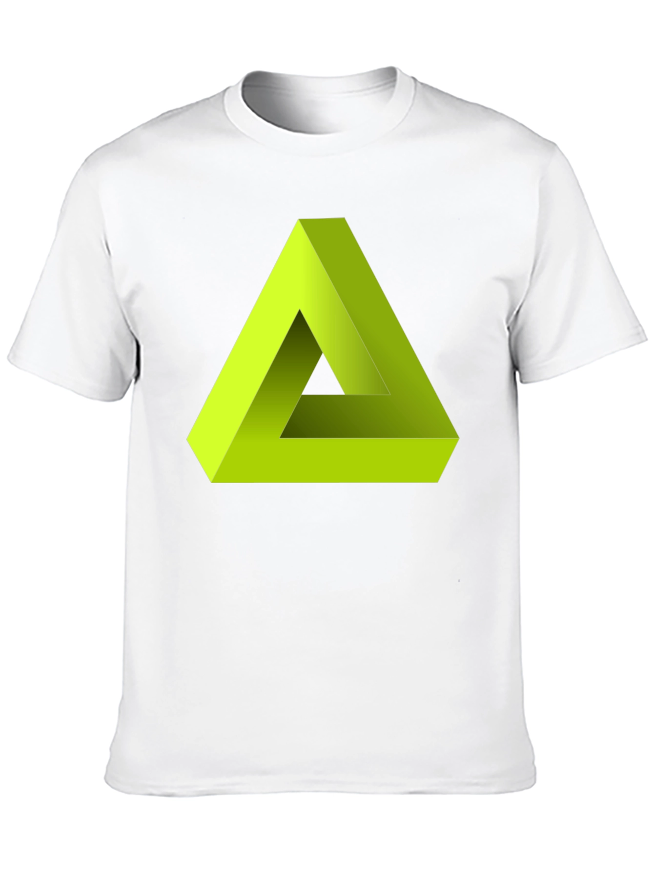 Impossible Triangle Tee - Optical Illusion Shirt