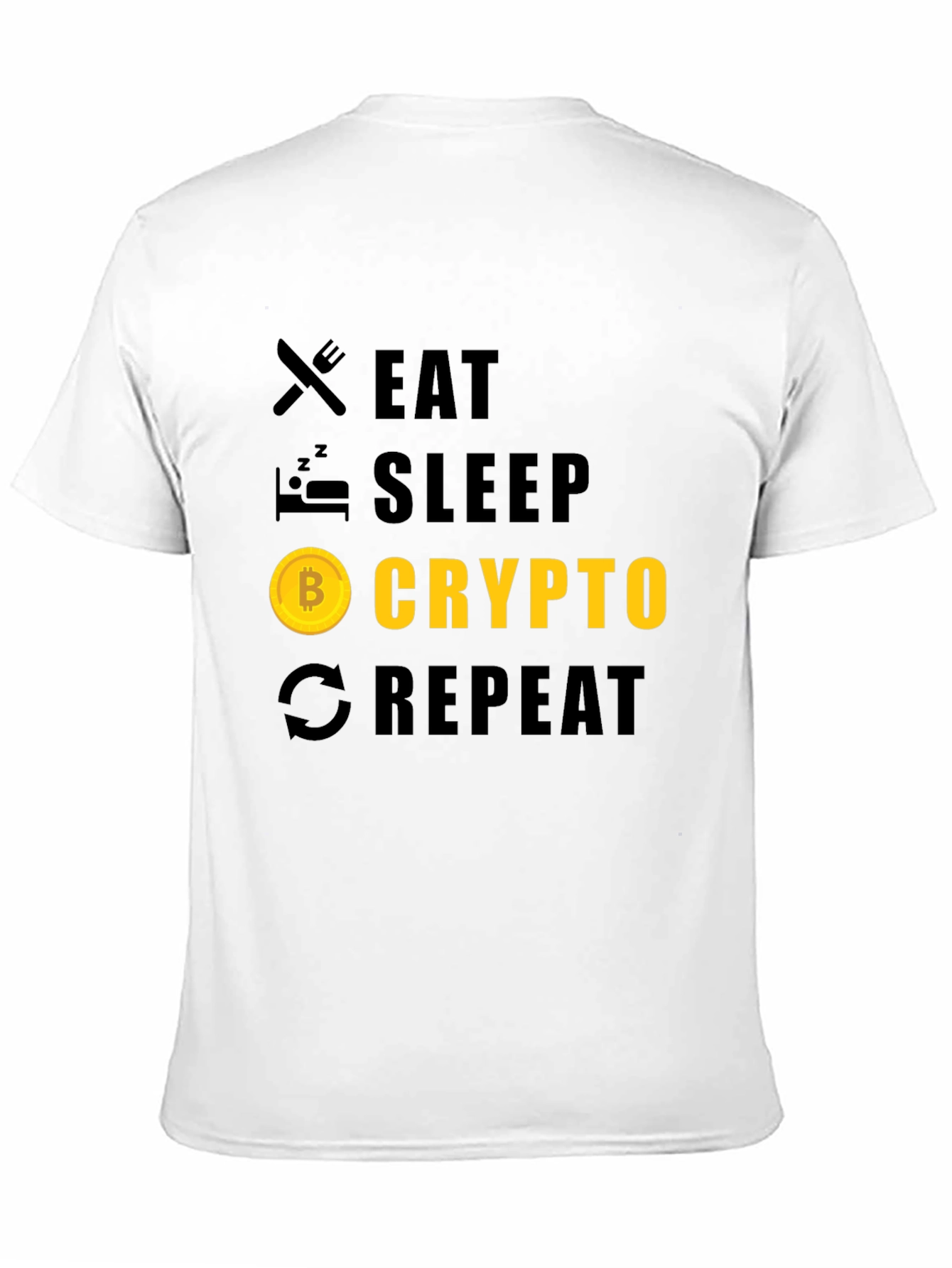 Eat Sleep Crypto Repeat T-Shirt