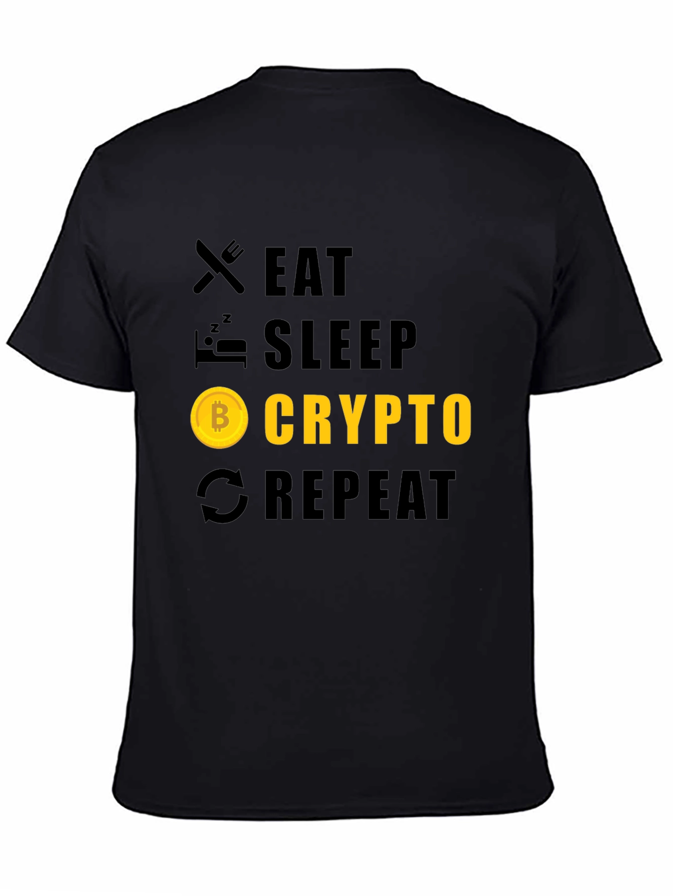 Eat Sleep Crypto Repeat T-Shirt
