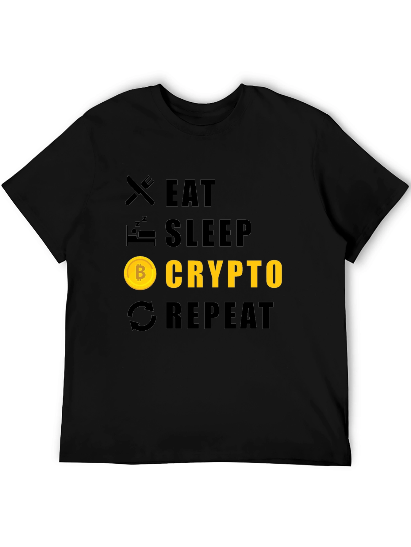 Eat Sleep Crypto Repeat T-Shirt