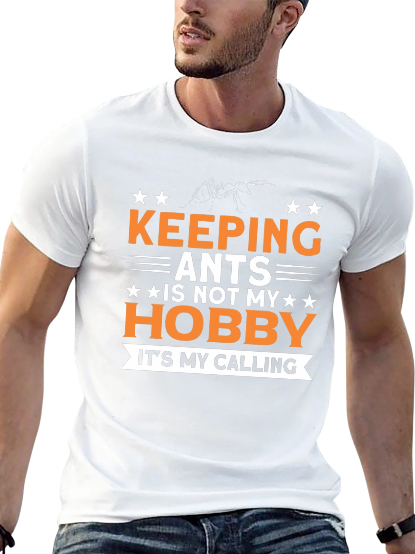 Ant Lover T-Shirt: Keeping Ants Graphic Tee