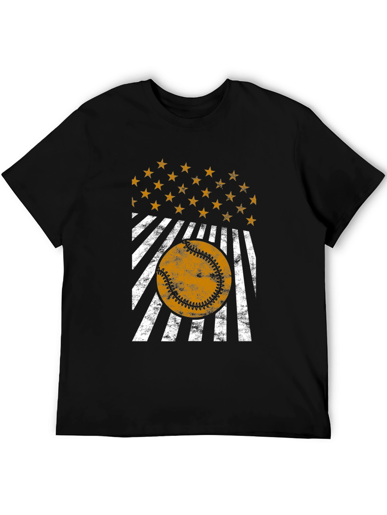 Distressed Baseball Graphic Tee