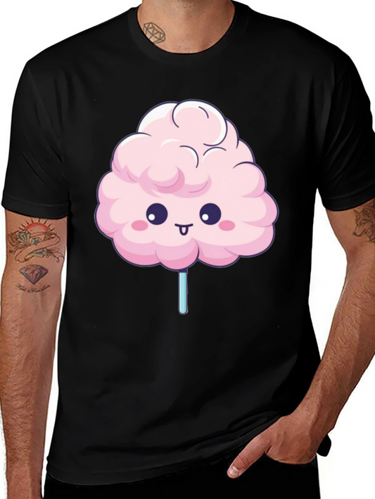 Cotton Candy Graphic Tee - Sweet & Fun