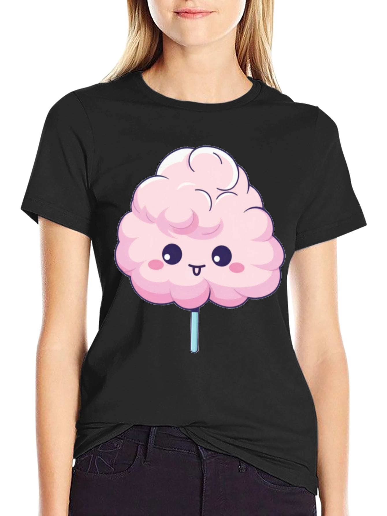 Cotton Candy Graphic Tee - Sweet & Fun