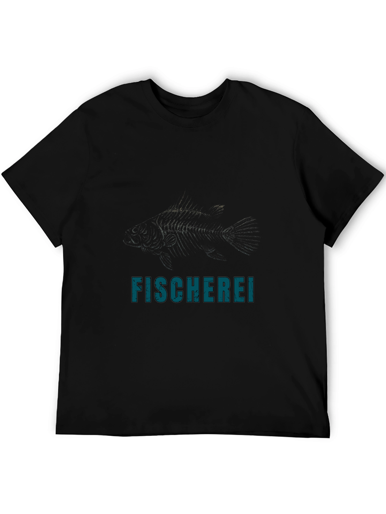 Fischerei Graphic T-Shirt - Black
