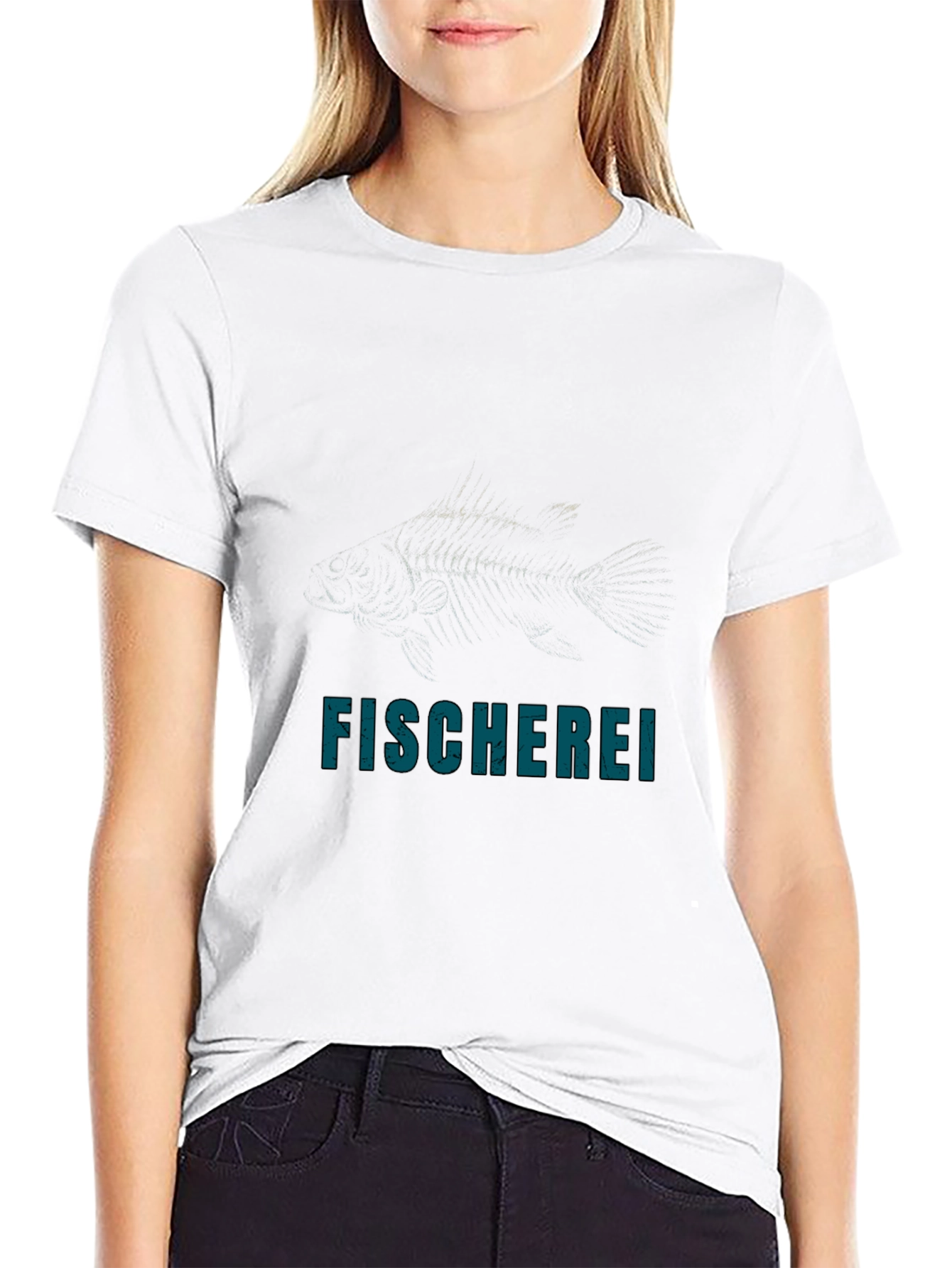 Fischerei Graphic T-Shirt - Black