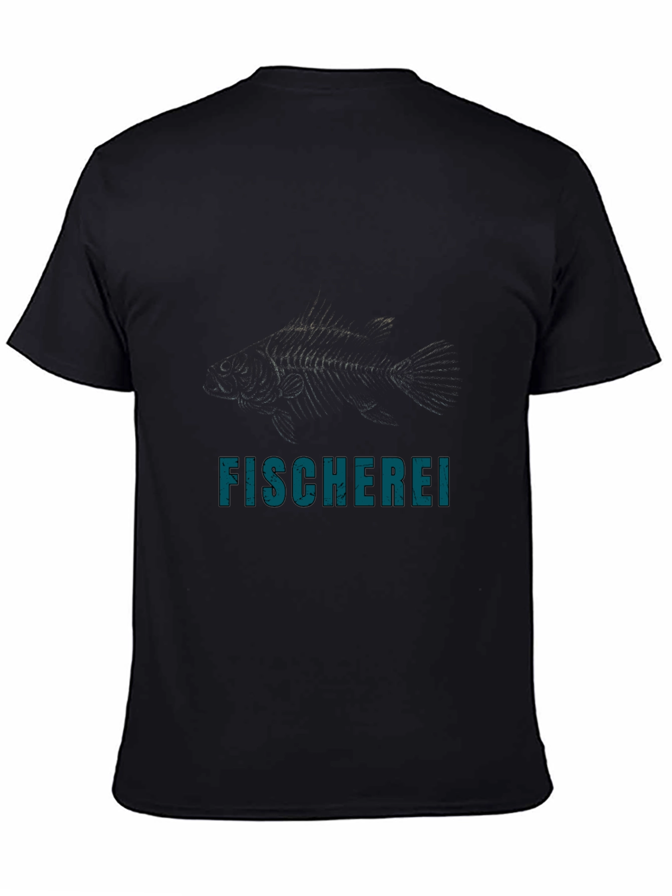 Fischerei Graphic T-Shirt - Black