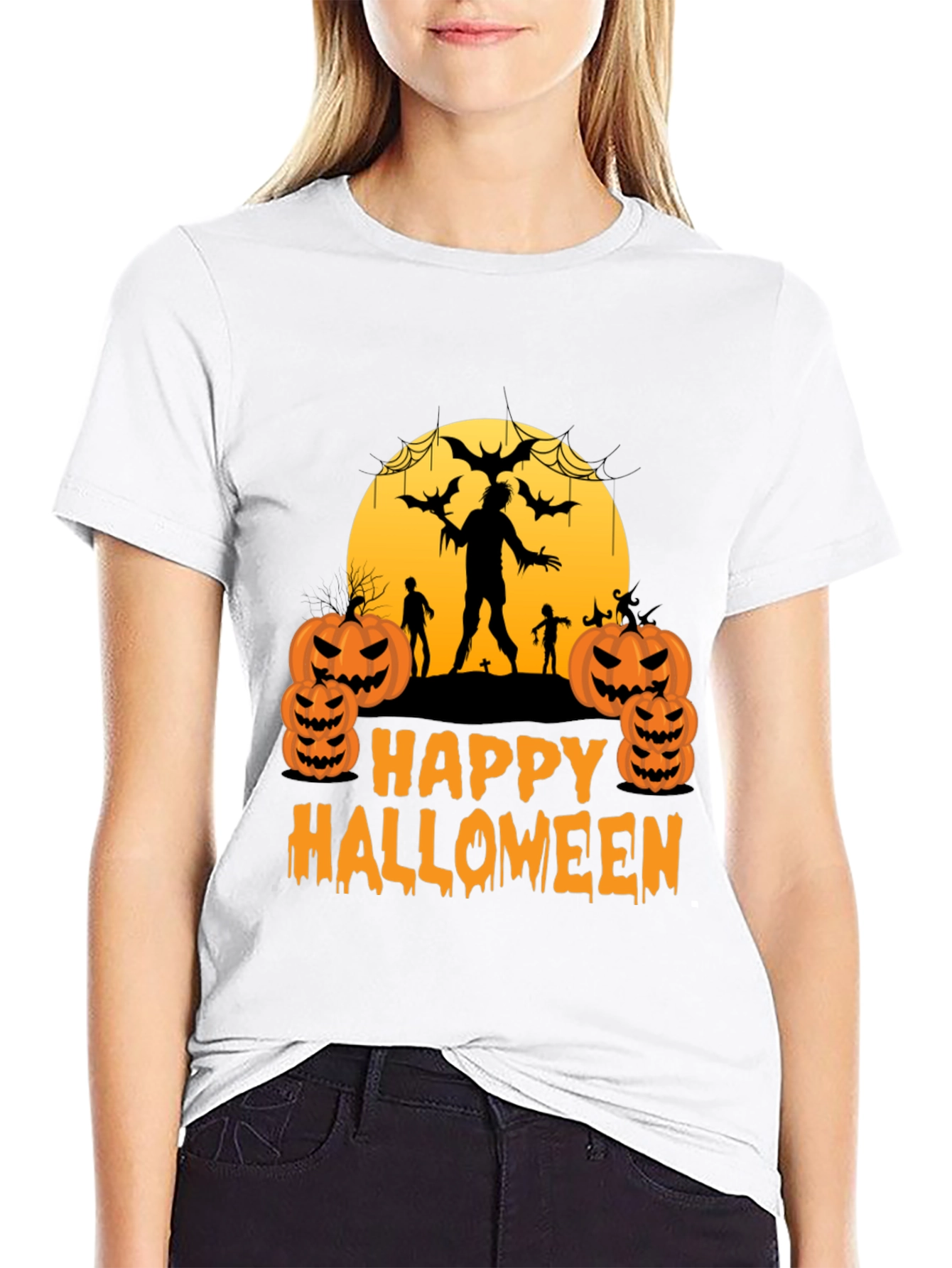 Happy Halloween Graphic T-Shirt
